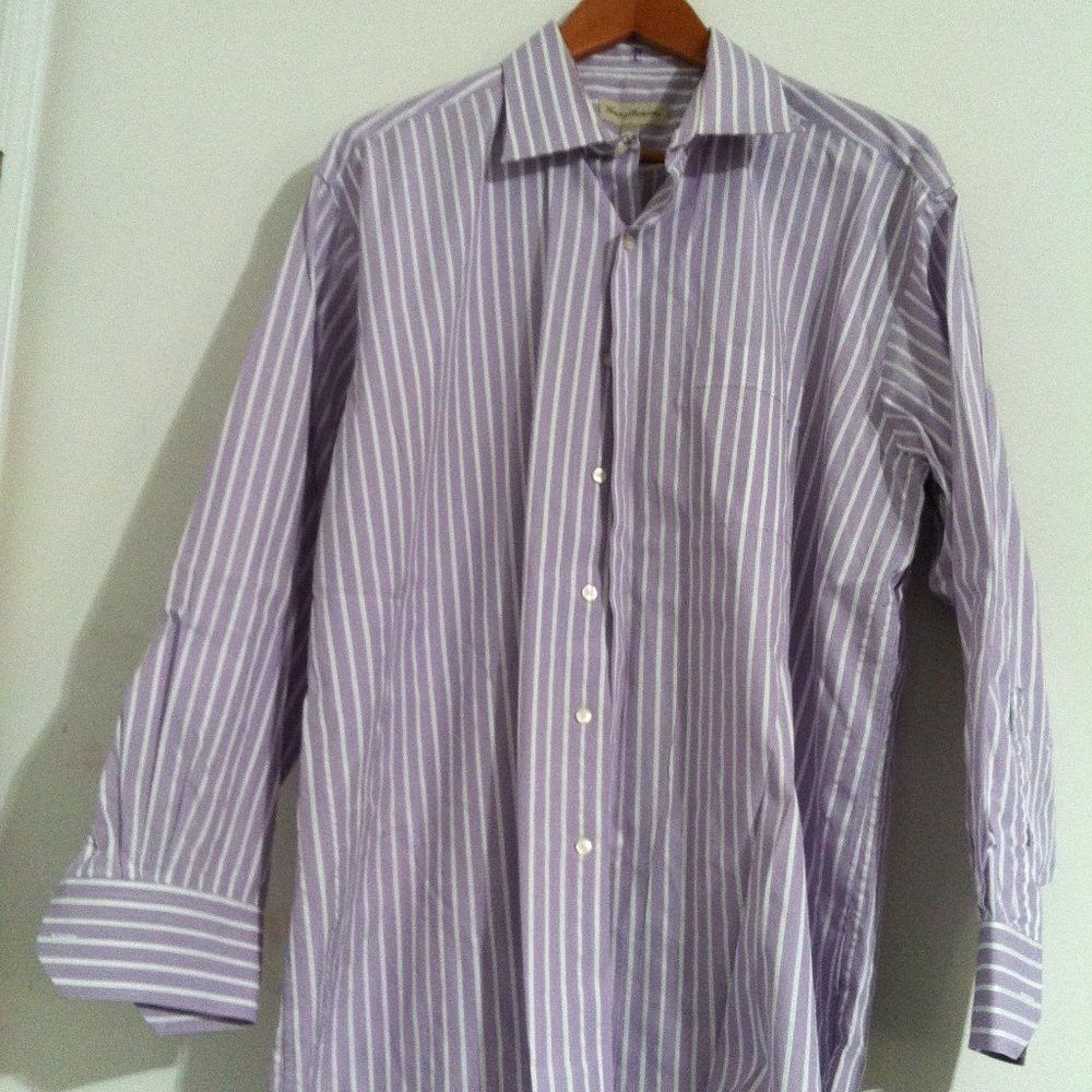 Tommy Bahama TOMMY BAHAMA MENS COTTON BUTTON DOWN CASUAL SHIRT 17/32-33 Size US XL / EU 56 / 4 - 3 Thumbnail