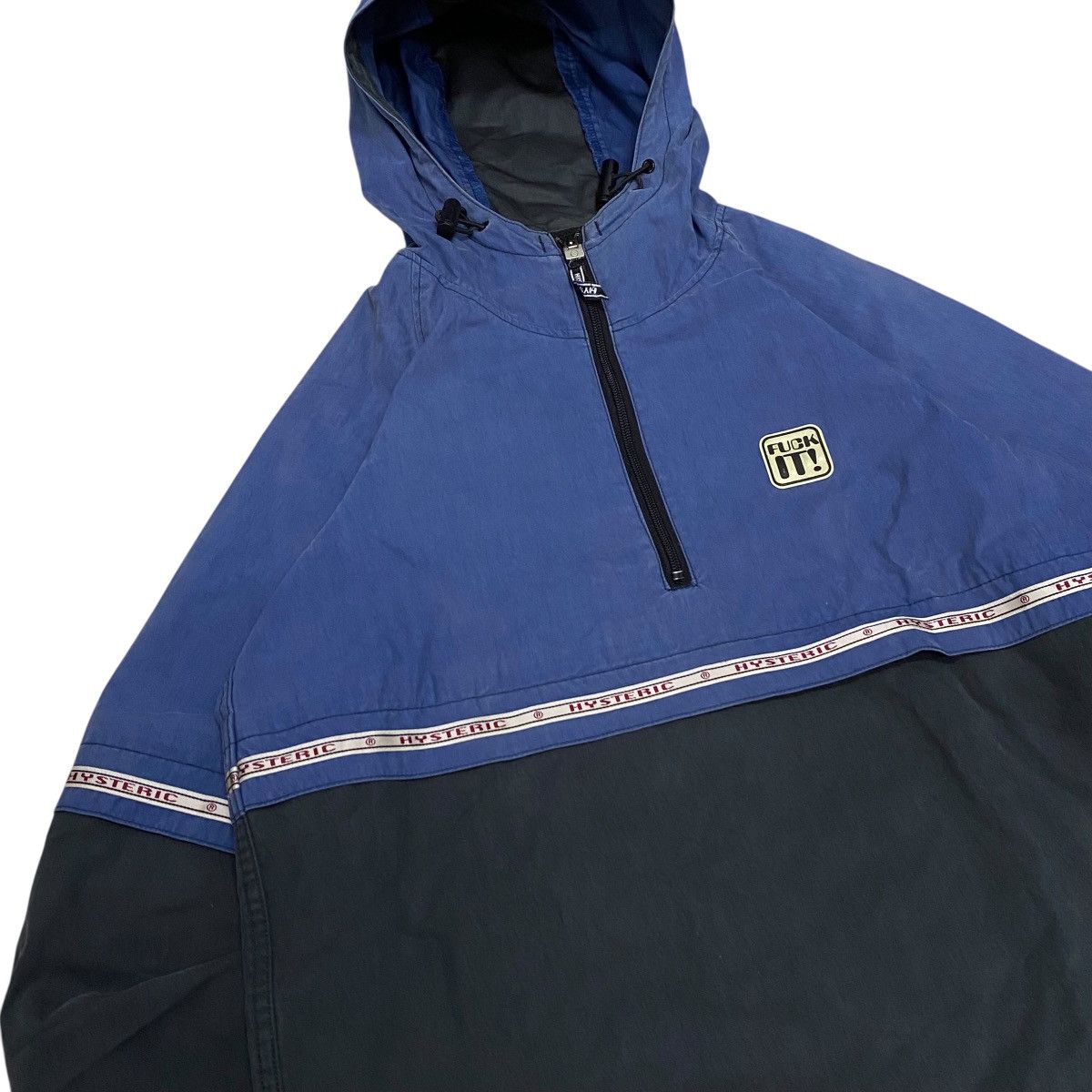 Hysteric Glamour Vintage Hysteric Glamour Fuck It Halfzip Jacket Size US L / EU 52-54 / 3 - 2 Thumbnail