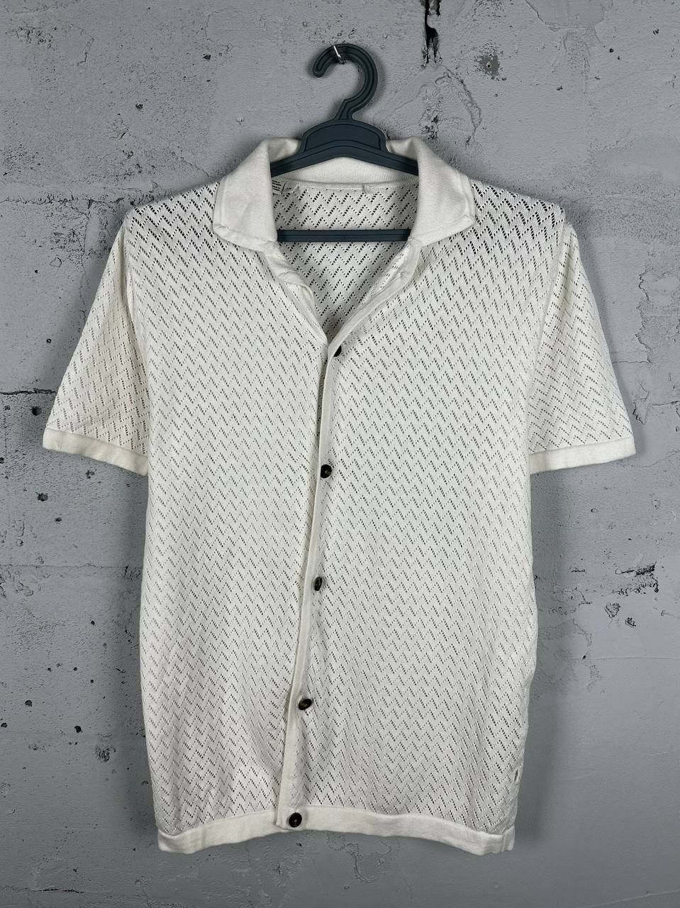 Other Avant Garde White Rico Knitted Shirt ALD Style Size L Size US L / EU 52-54 / 3 - 3 Thumbnail