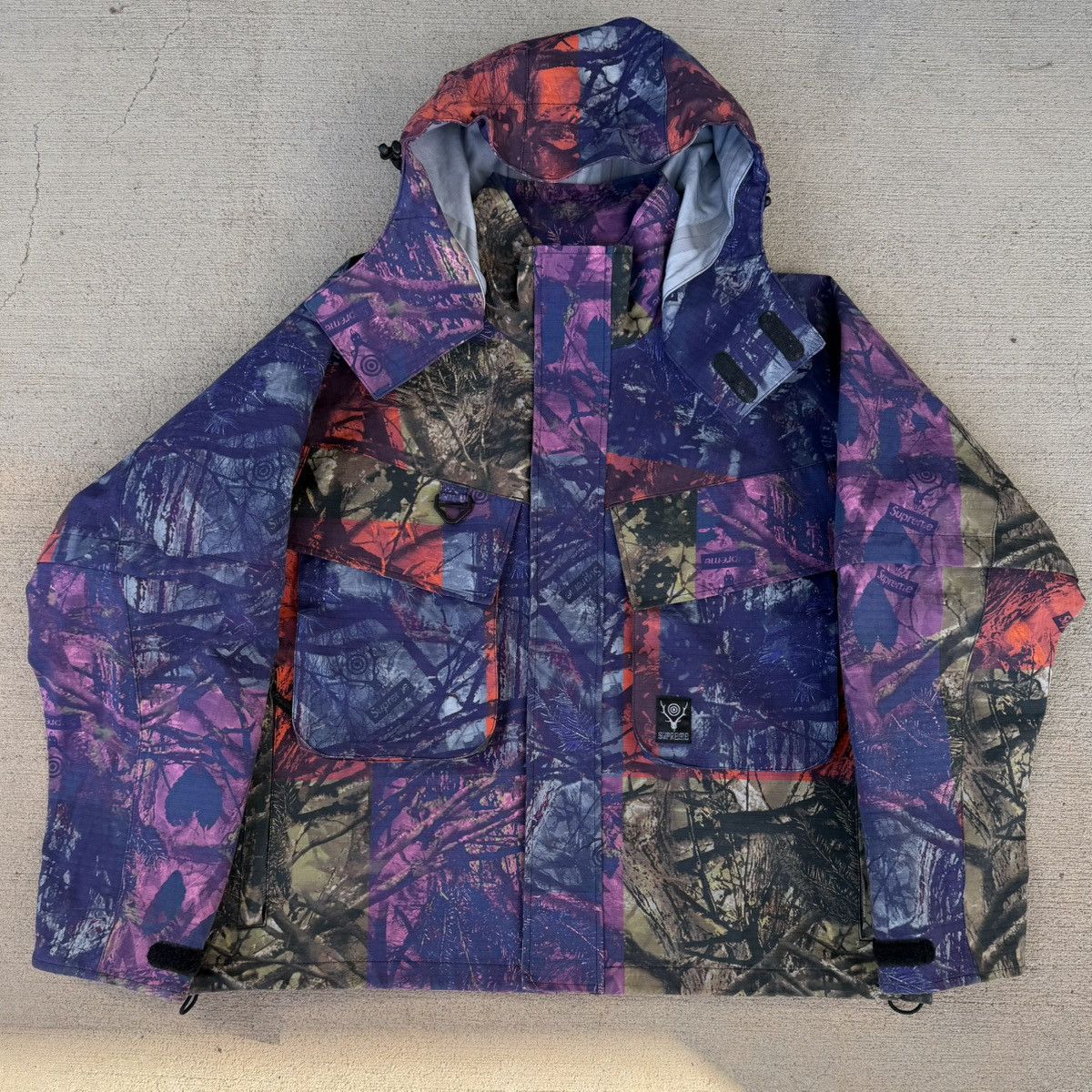 Supreme Supreme 15AW Twill Coach Jacket Camo | Grailed