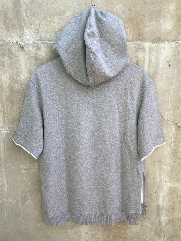 A.P.C. × Kanye West 2014 Grey Hooded Shirt Size US XS / EU 42 / 0 - 3 Thumbnail