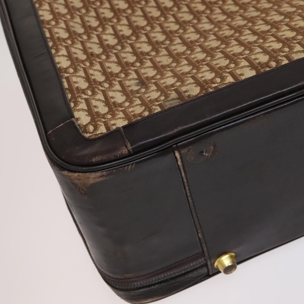 Dior DIOR Trotter Canvas Suitcase Brown Size ONE SIZE - 8 Thumbnail