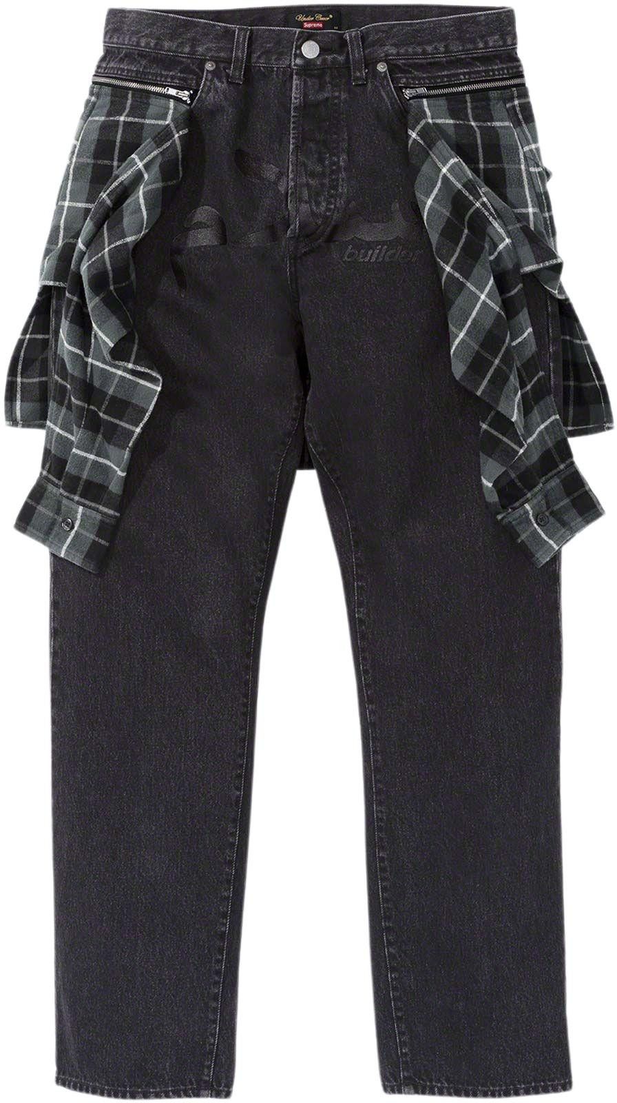 Supreme × Undercover Supreme UNDERCOVER Layered Jean Black Sized 32 Size US 32 / EU 48 - 3 Thumbnail