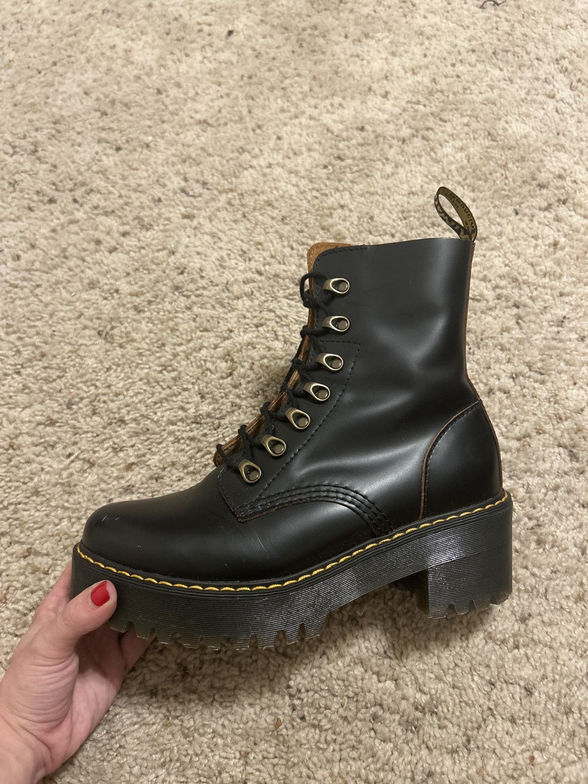 Dr. Martens Dr Marten’s Women’s Heel Boots Size US 8 / IT 38 - 2 Thumbnail