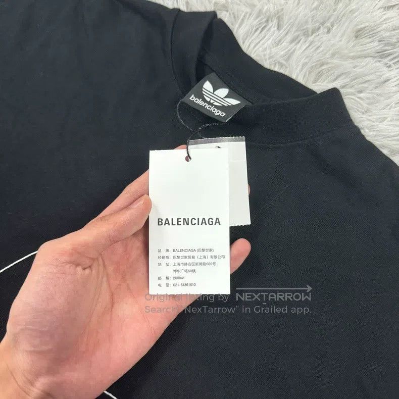 Balenciaga Balenciaga Adidas Co-branded Short Sleeve Size US M / EU 48-50 / 2 - 4 Thumbnail