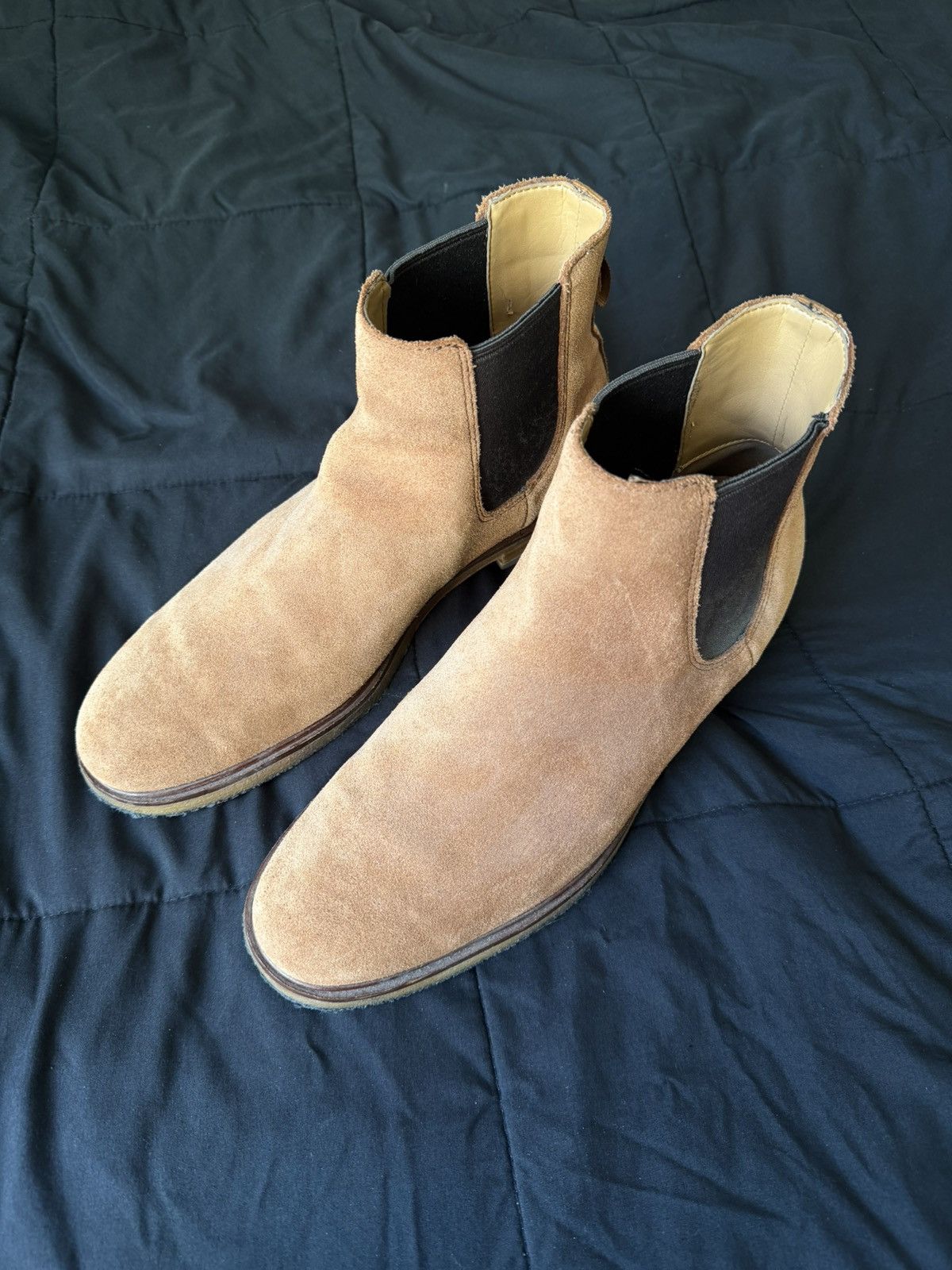 Clarks Clarks Chelsea Boots “Saint Laurent” Brown Suede/Leather Size US 9.5 / EU 42-43 - 1 Thumbnail