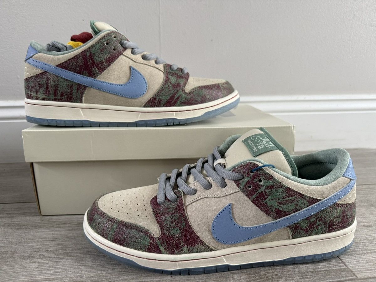 Nike Crenshaw Skate Club Nike Dunk Low SB Sail Blue Cedar Sz 12 Size US 12 / EU 45 - 1 Thumbnail