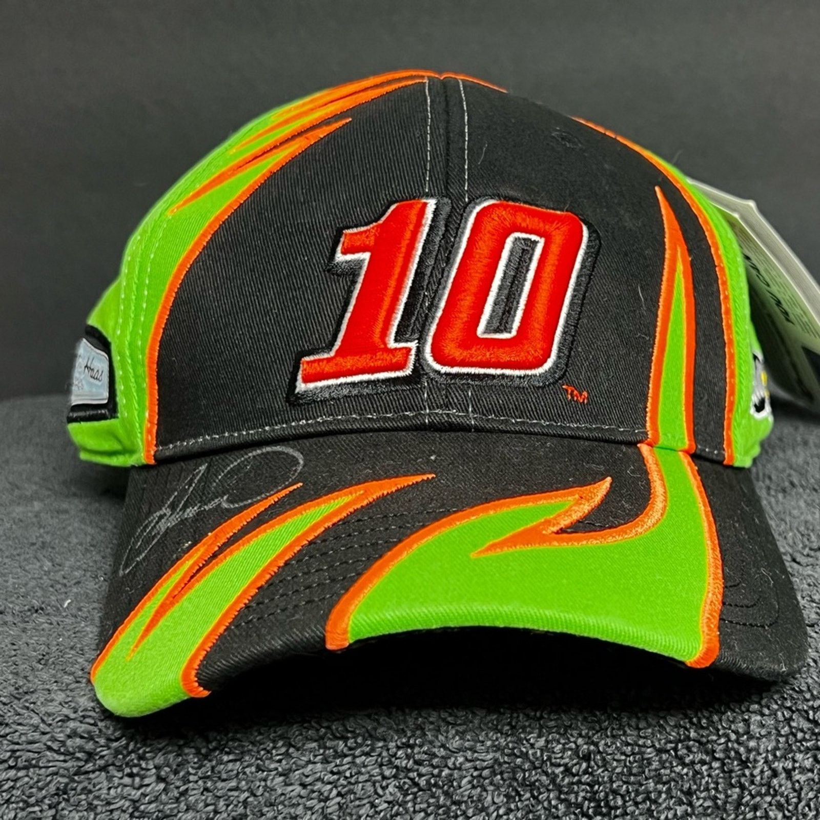 Autographed NWT Danica Patrick Go Daddy Pit Cap Hat Nascar