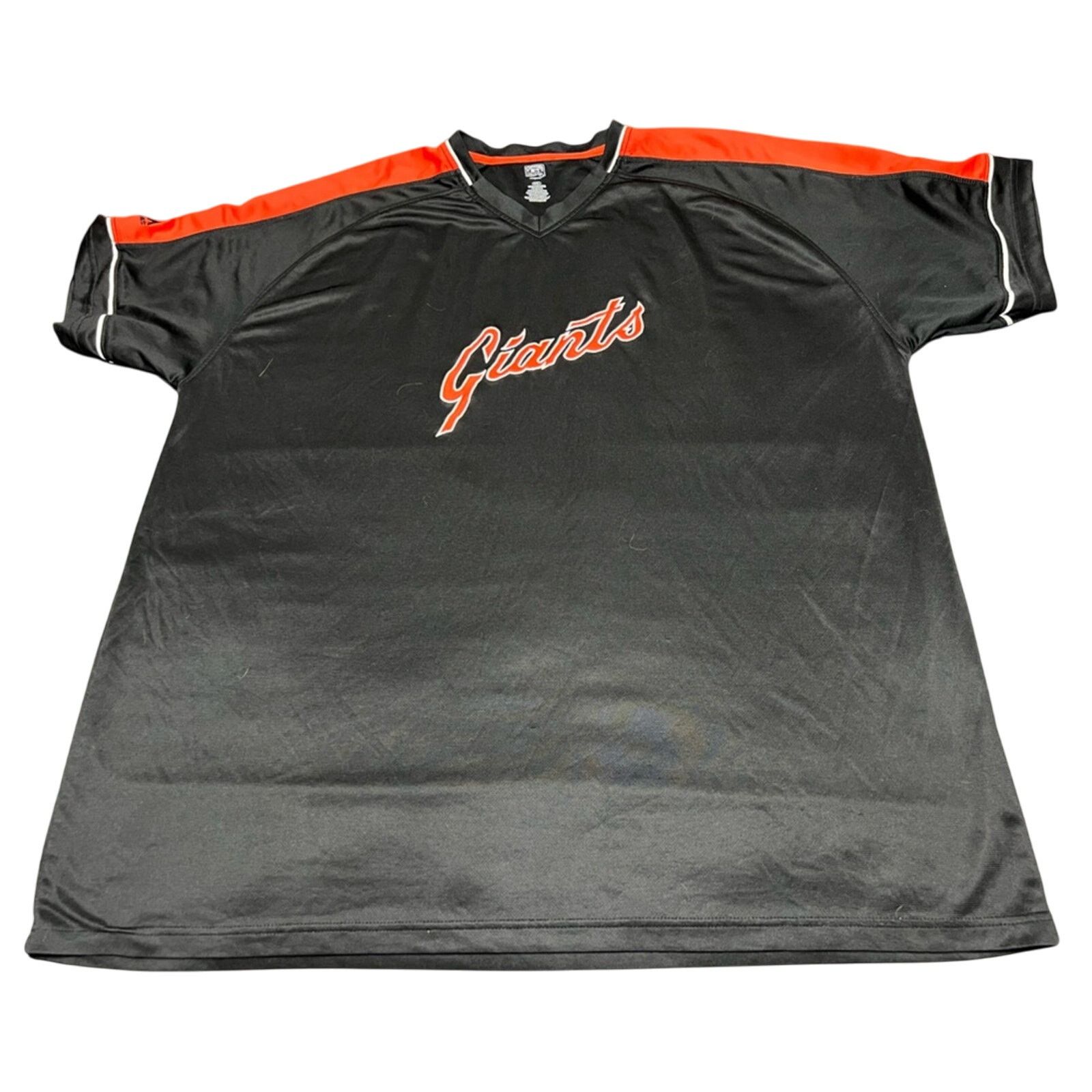 Majestic Majestic San Francisco Giants Mens 4XL Embroidered Shirt Size US XXL / EU 58 / 5 - 1 Thumbnail