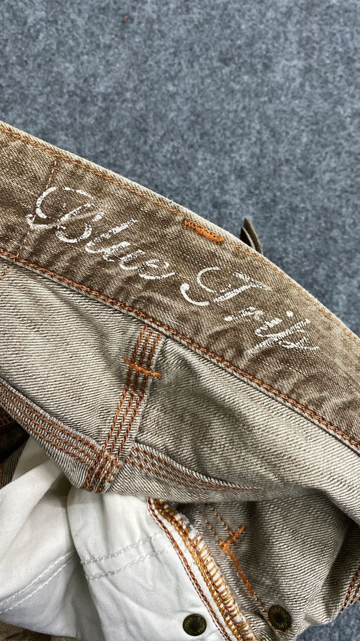 Edwin 💥Best Offer💥Vintage Edwin Blue Trip Distressed Denim Size US 33 - 15 Thumbnail