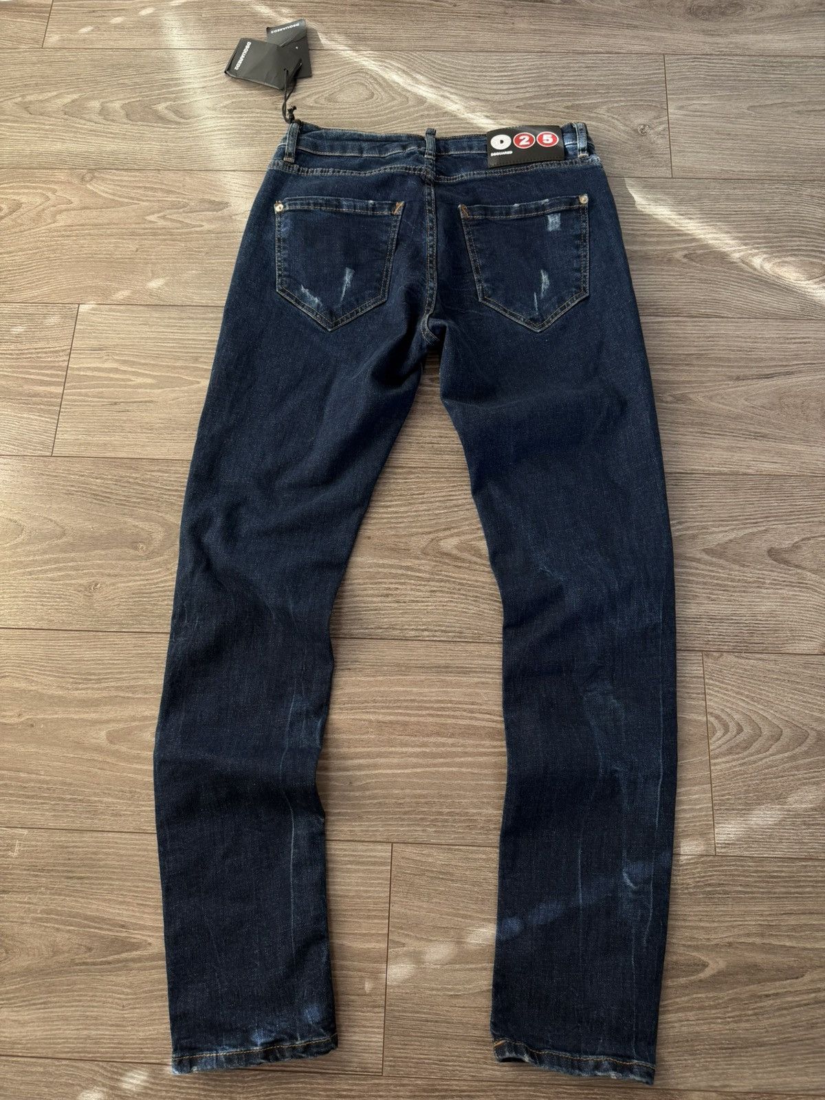 Dsquared2 Dsquared 2 New RRP: 520€ Big Logo 25 D Denim Jeans Size US 30 / EU 46 - 15 Thumbnail