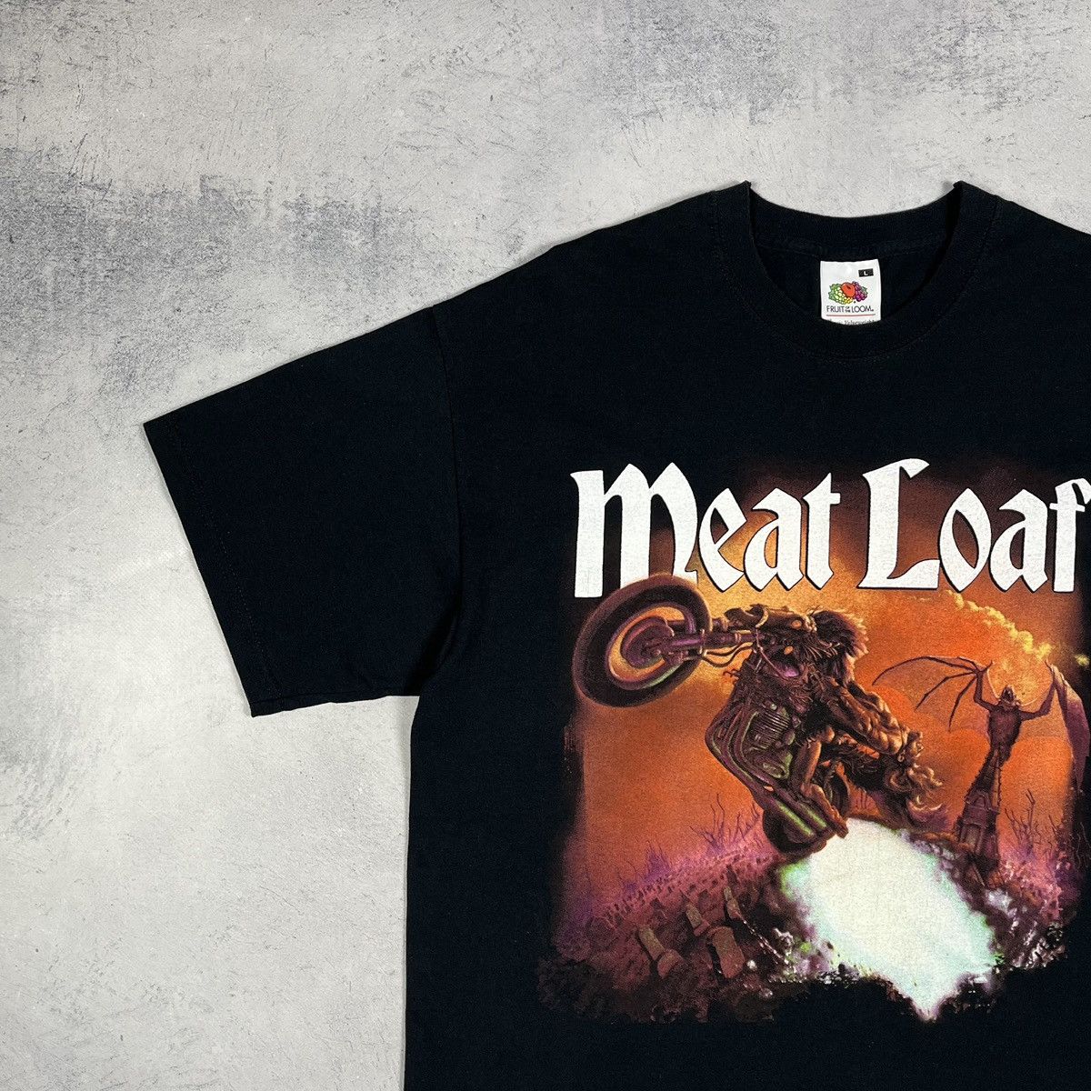 Band Tees Vintage Meat Loaf Rare Tour Rock Band T Shirt 00’s Size US L / EU 52-54 / 3 - 6 Thumbnail