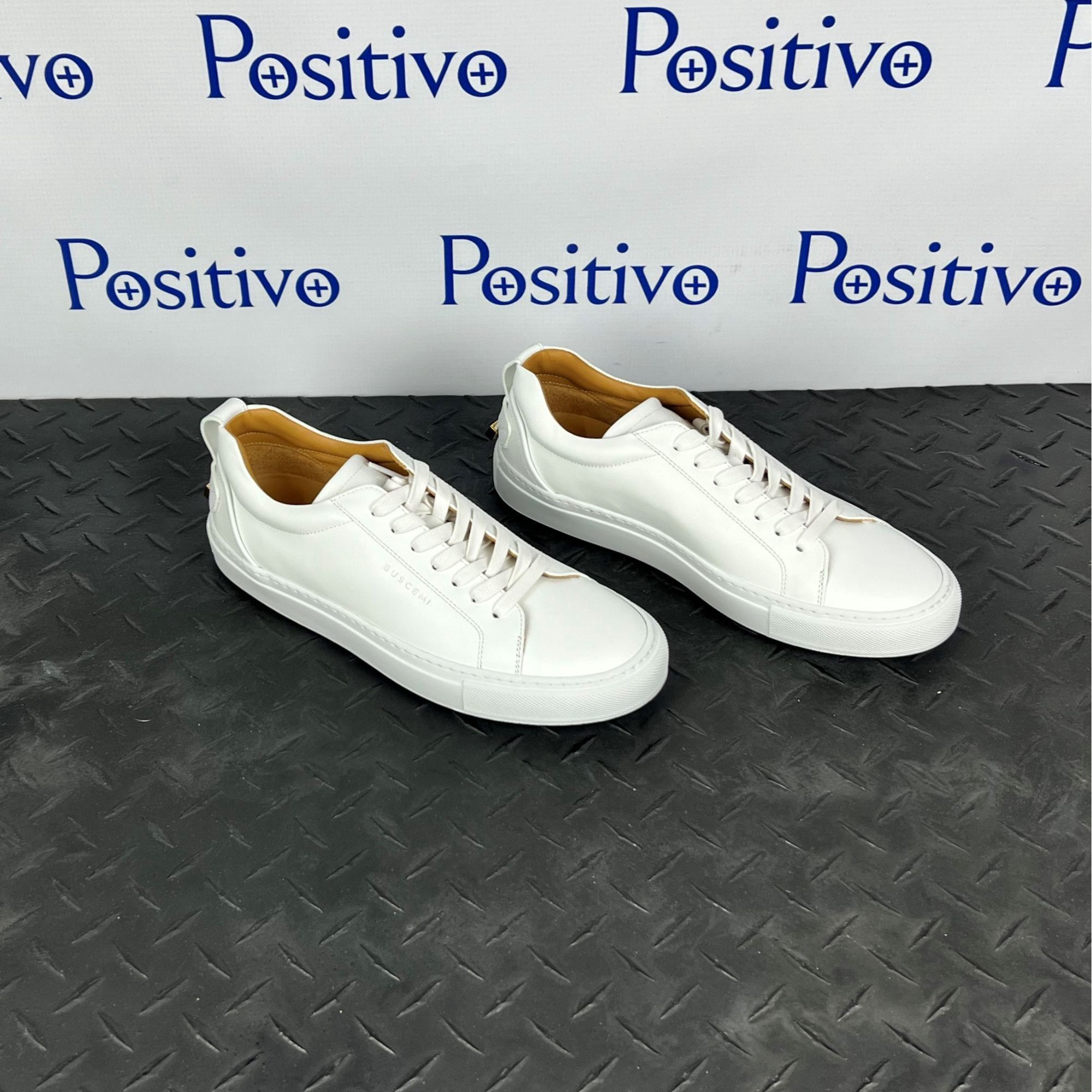 Buscemi Buscemi Lyndon White Leather Sneakers US 7 EU 40 Size US 7 / EU 40 - 4 Thumbnail