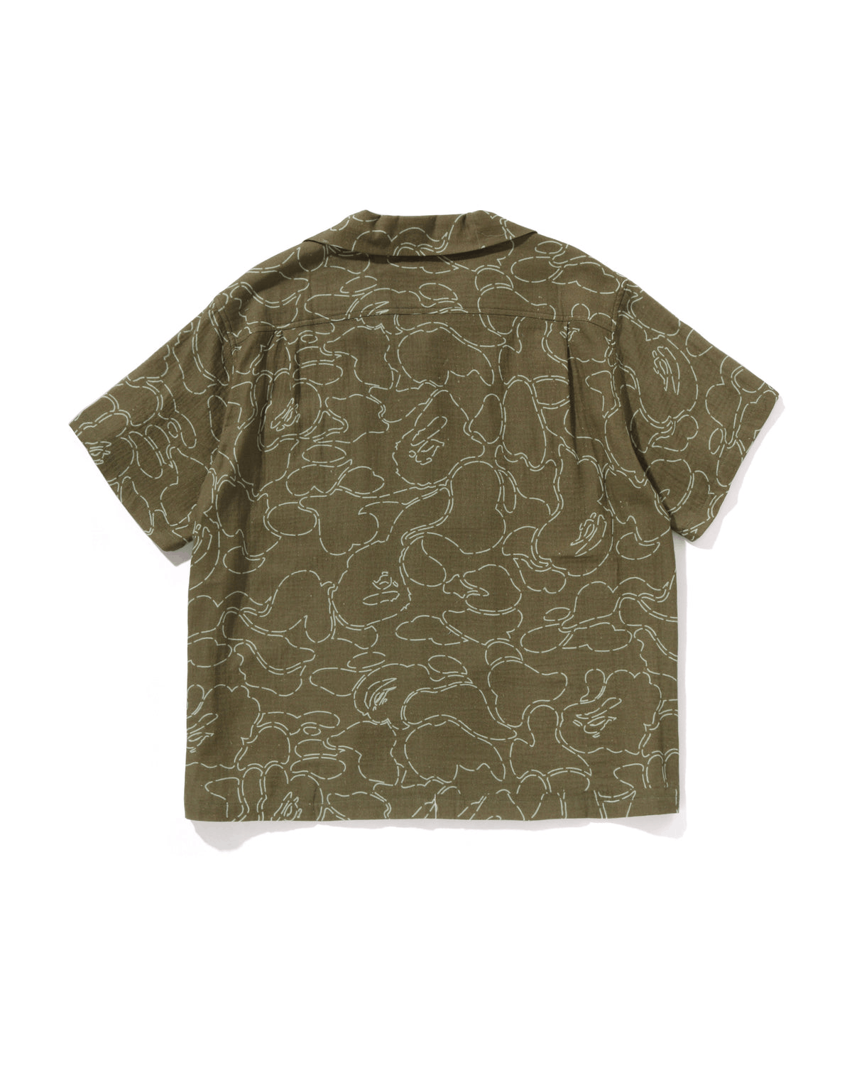 Designer Beige Printed Casual Shirt Size US M / EU 48-50 / 2 - 4 Thumbnail