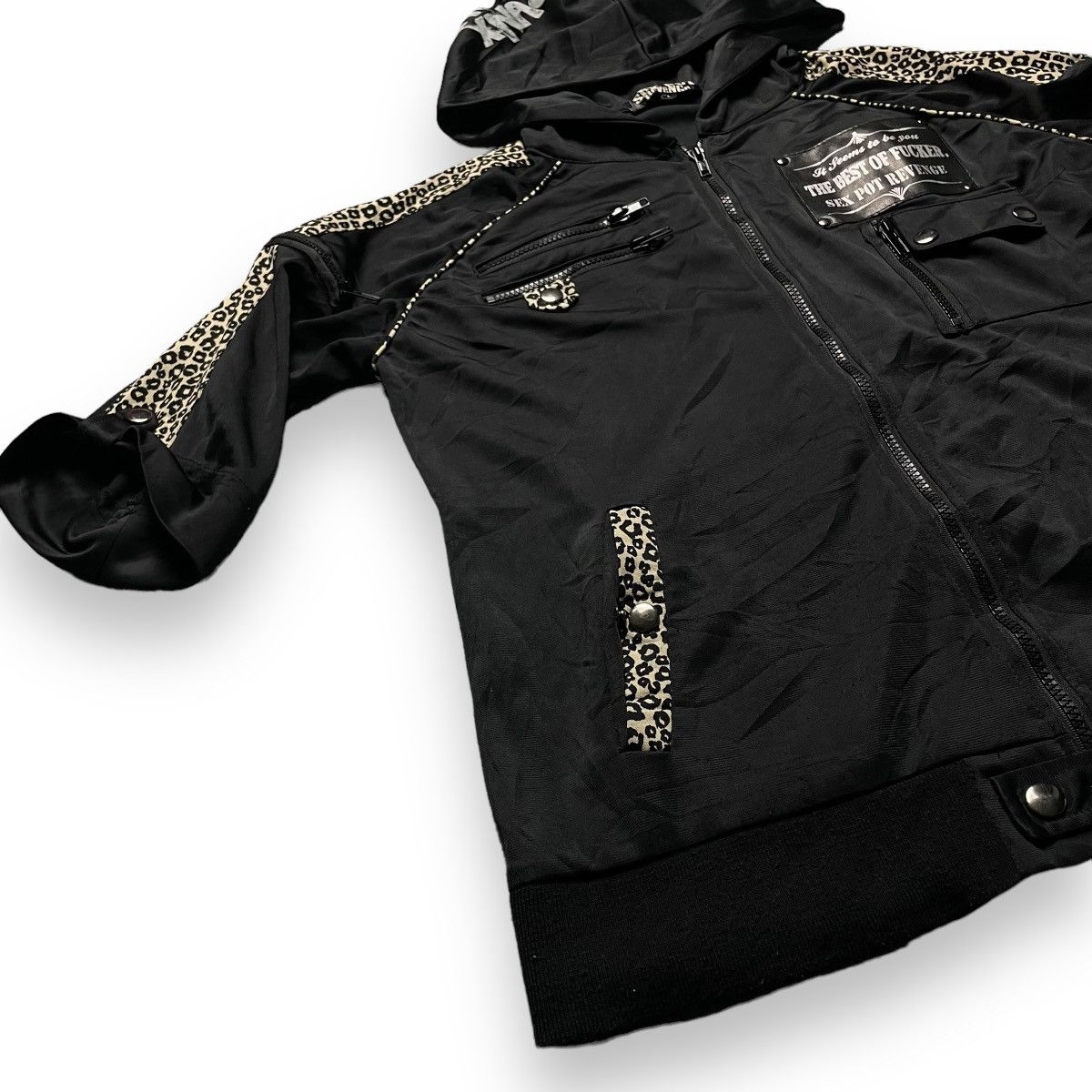 Sex Pot ReVeNGe 🇯🇵☠️ SEX POT REVENGE LEOPARD SKULL PUNK GOTHIC JACKET Size US M / EU 48-50 / 2 - 8 Thumbnail