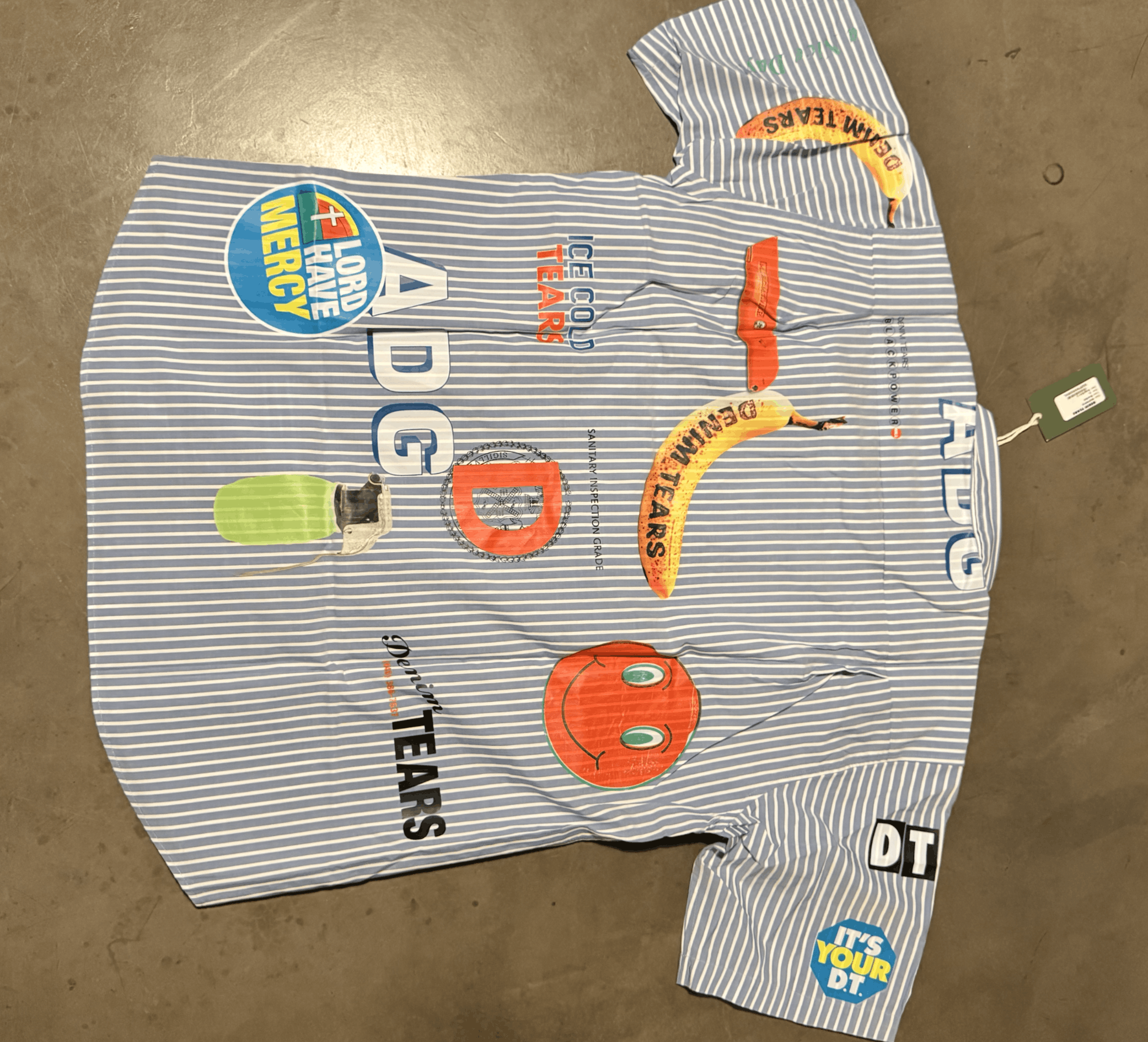 DENIM TEARS Men's Bodega Button Up Size US XL / EU 56 / 4 - 4 Thumbnail