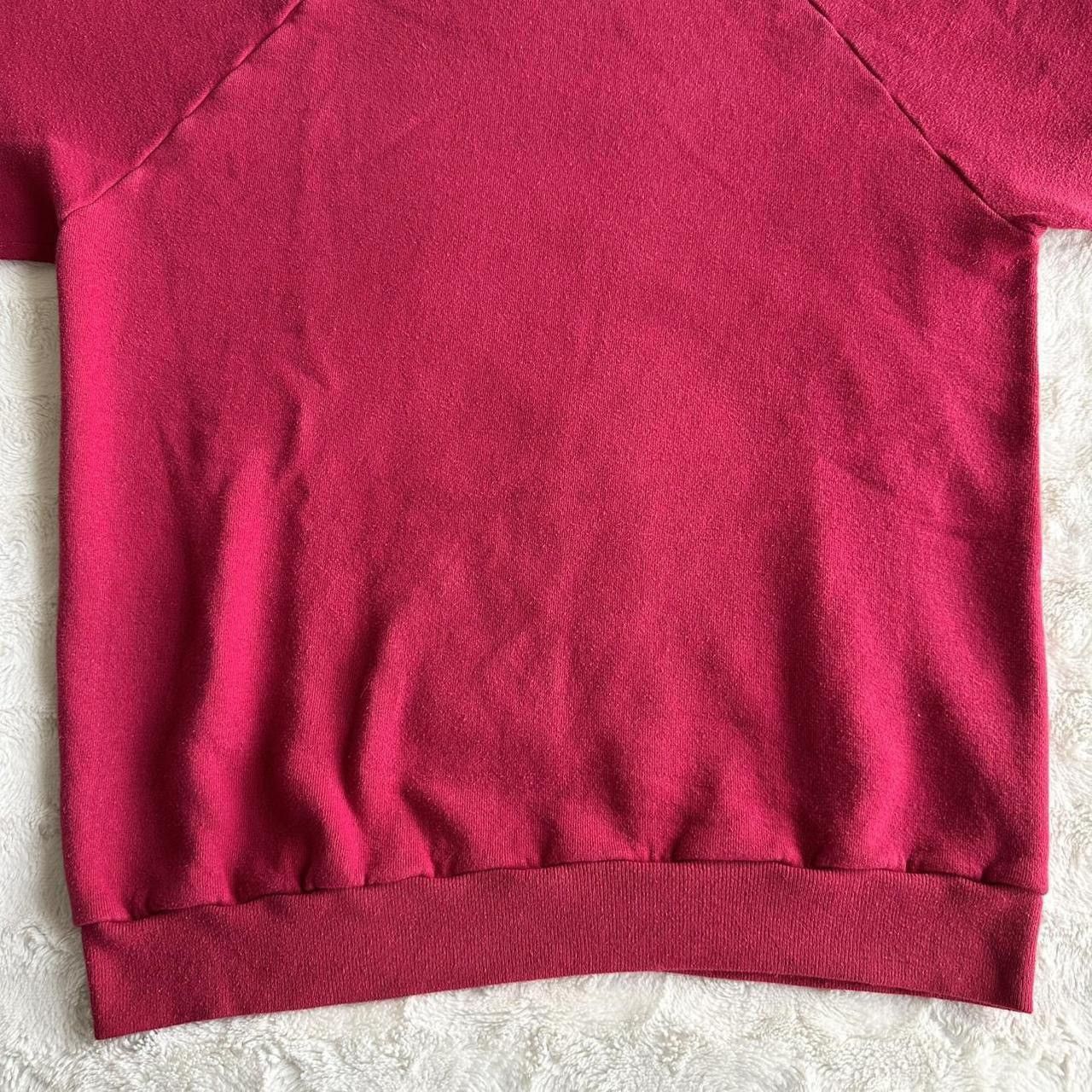 Jerzees Vintage Jerzees Sweatshirt Crewneck Mens XL Red Blank 80s LS Size US XL / EU 56 / 4 - 5 Thumbnail
