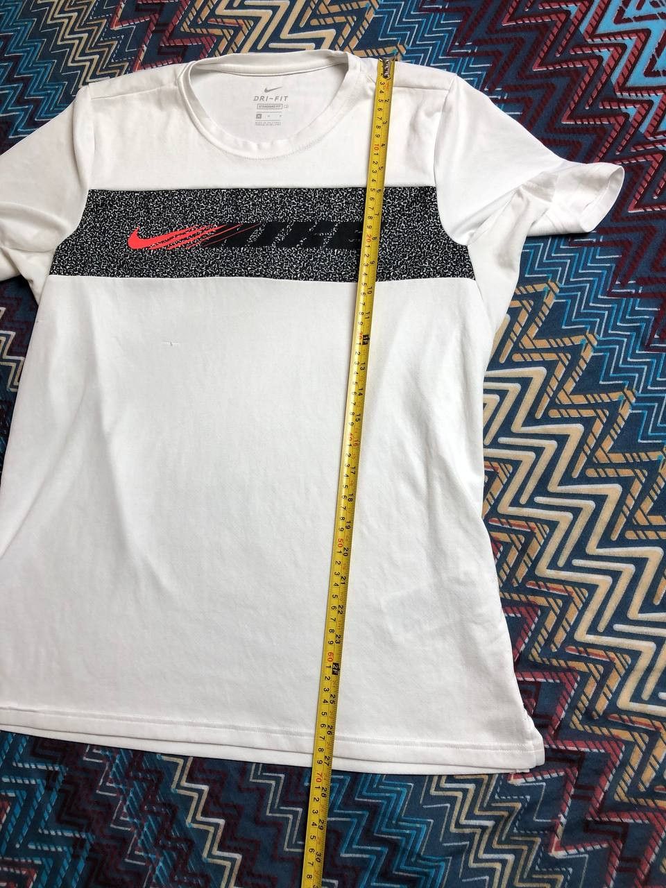 Nike × Vintage 90s Nike Central Swoosh Vintage Y2K Oversized Retro T-Shirt Size US M / EU 48-50 / 2 - 12 Thumbnail