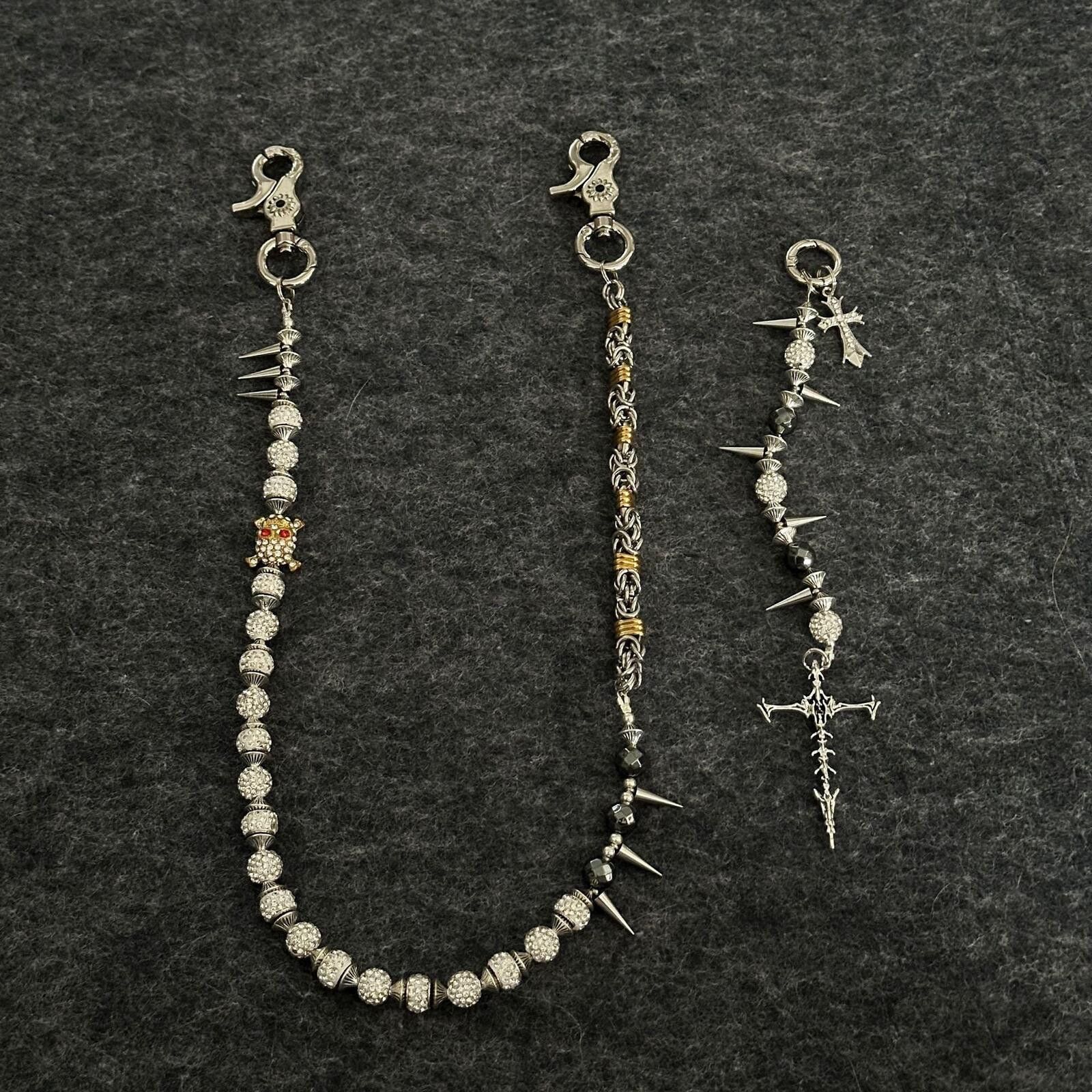 Jewelry Dragon Bone Crystal Bead Waist Chain | Beast Eye Pendant Size ONE SIZE - 2 Thumbnail