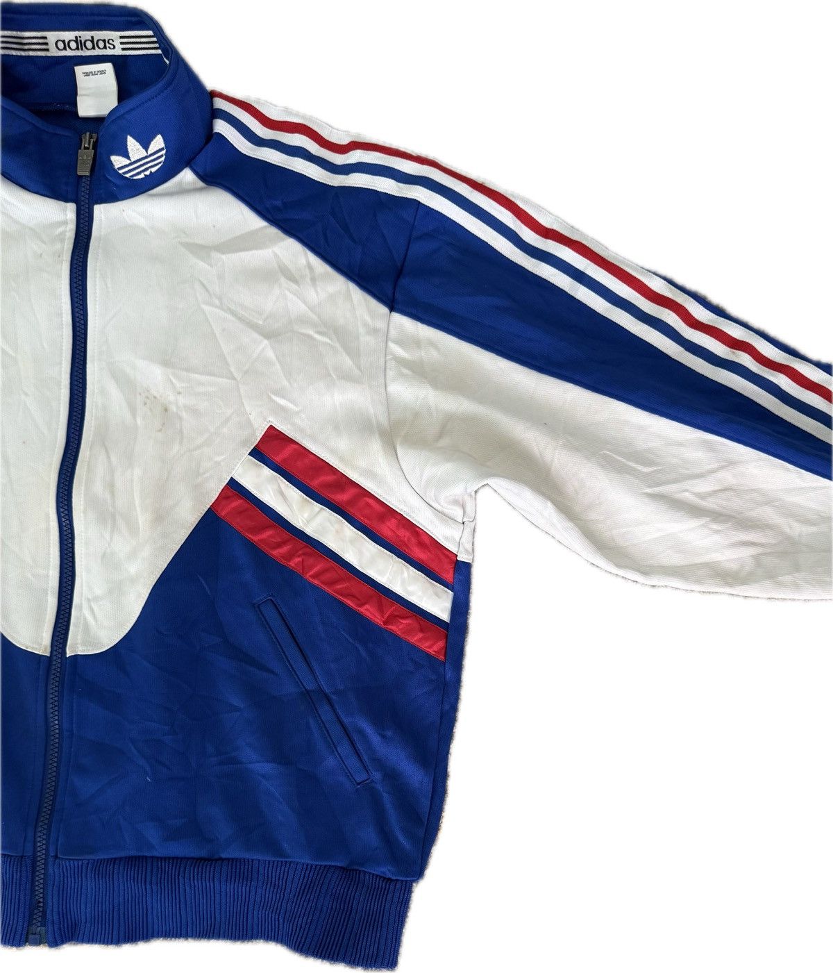 Adidas Vintage Adidas Zipper Jacket France🇫🇷 Soccer Team Rare Size US M / EU 48-50 / 2 - 2 Thumbnail