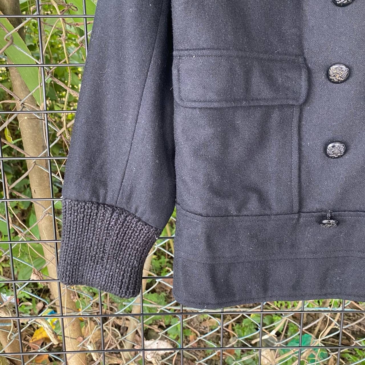 Beams Plus × Japanese Brand Ray Beams Double Breast Black Jacket Size M / US 6-8 / IT 42-44 - 4 Thumbnail