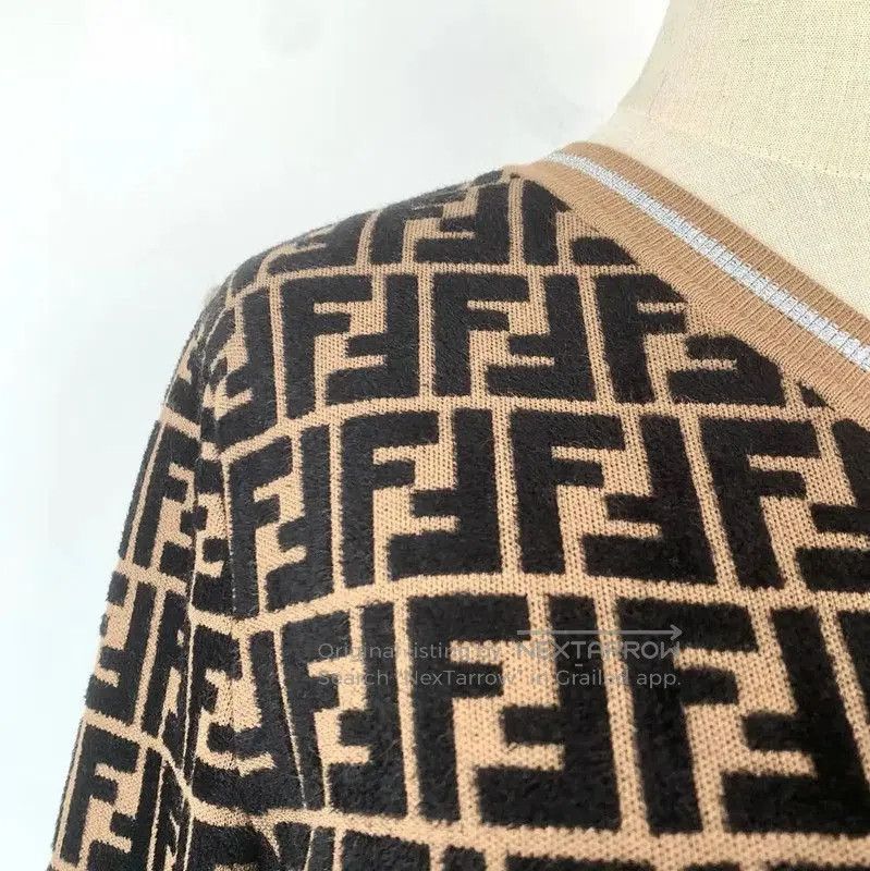 Fendi Fendi Color Block Cotton Dress Size M . Size M / US 6-8 / IT 42-44 - 3 Thumbnail