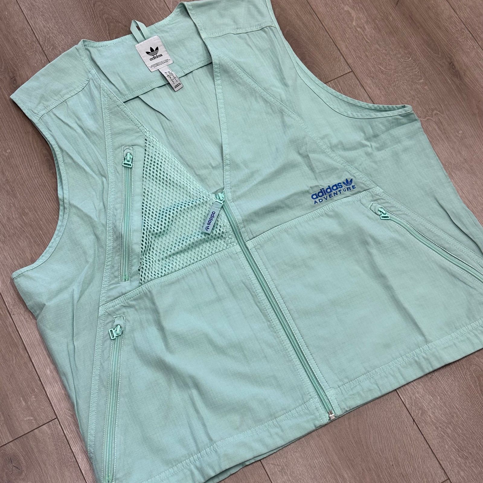 Adidas SS22 adidas Sean Wotherspoon Vest Clear Mint size Large L Size US L / EU 52-54 / 3 - 2 Thumbnail