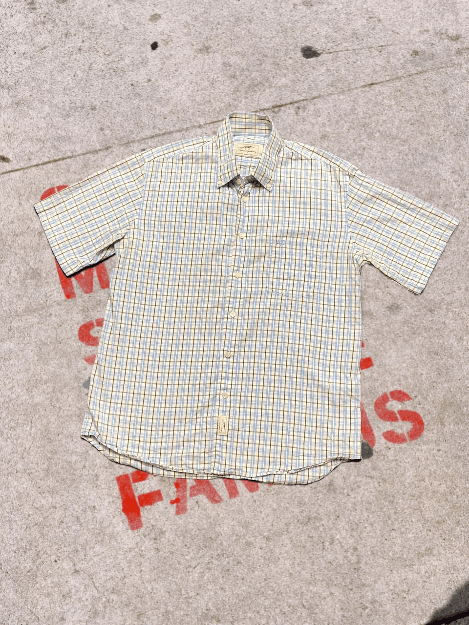 Burberry Vintage THOMAS BURBERRYS Check Pony Button Up Shirt Size US L / EU 52-54 / 3 - 1 Thumbnail