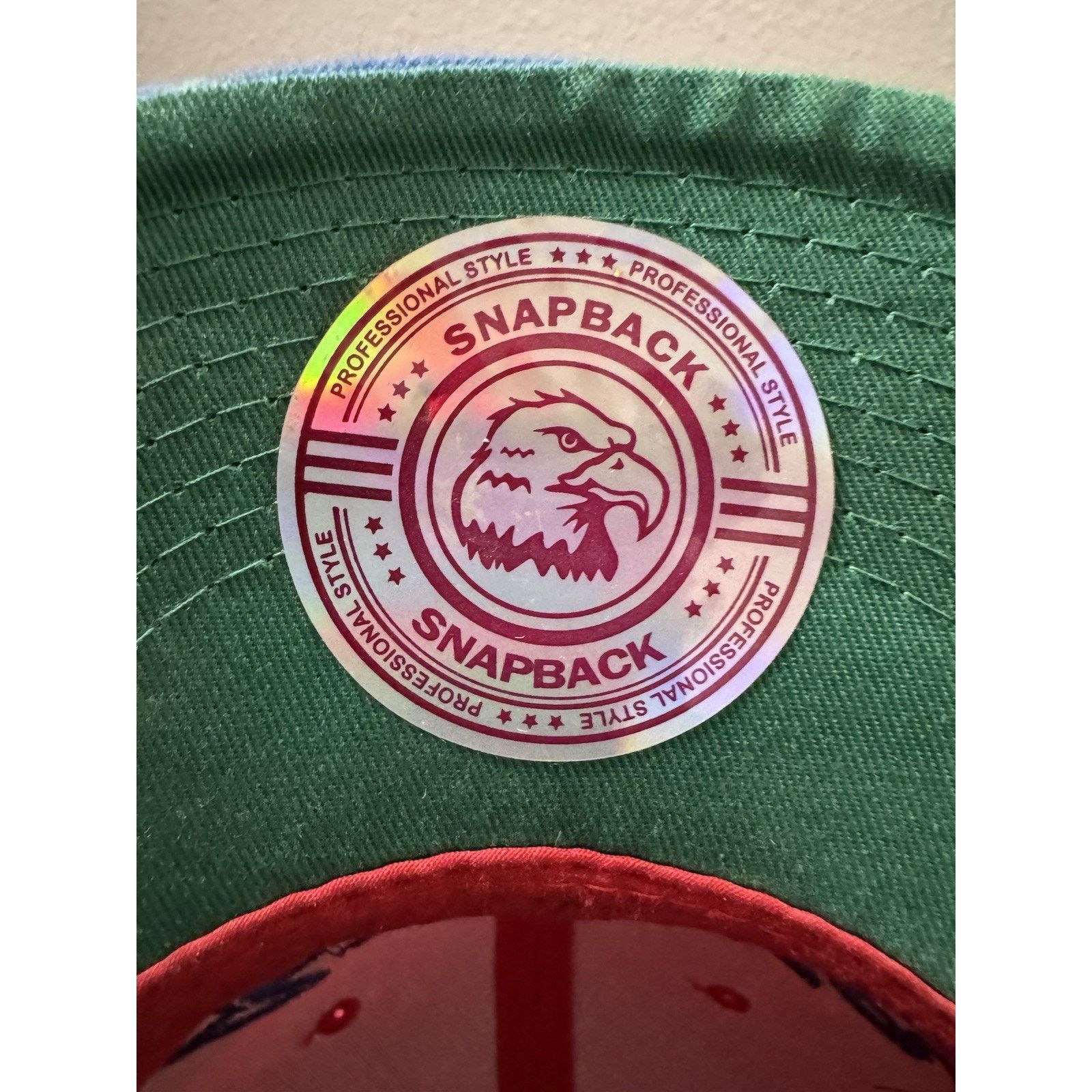 Other Vintage Fly America Amarillo Texas Snapback Hat Red Blue Size ONE SIZE - 6 Thumbnail