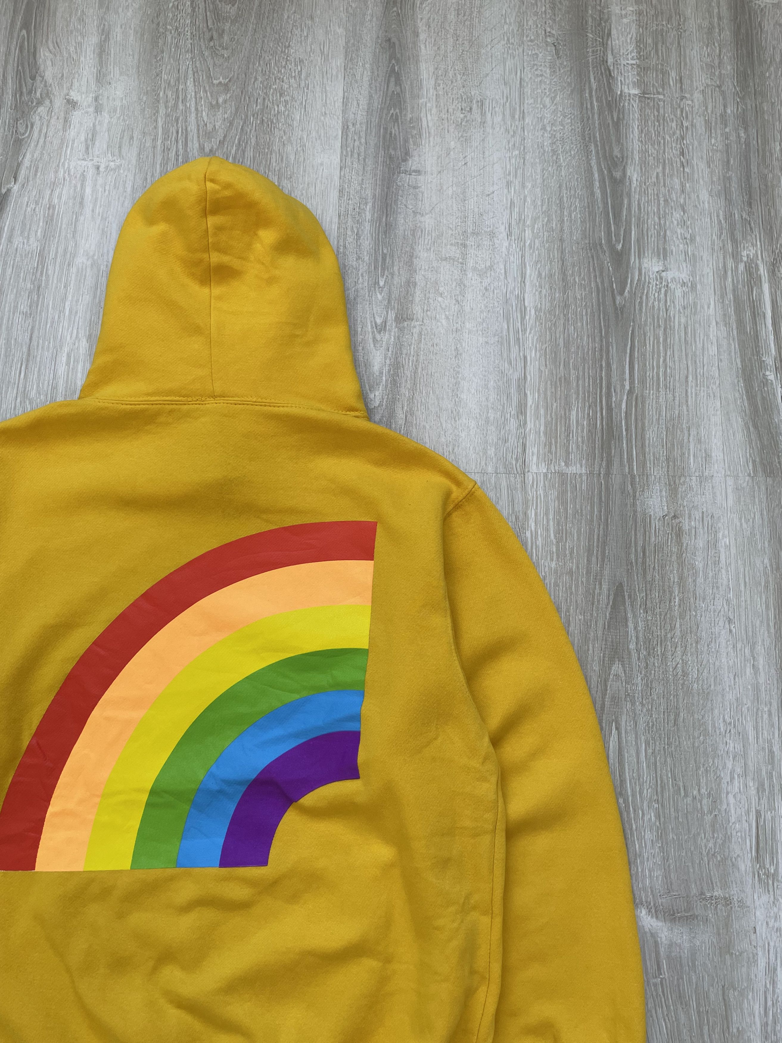 Japanese Brand 6ix9ine Gooba Shark Hoodie Rainbow Pattern With Pocket Size US M / EU 48-50 / 2 - 6 Thumbnail