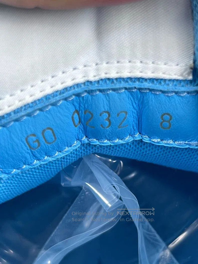 Louis Vuitton Louis Vuitton Trainer Lowtop Sneakers Blue White. Size US 9 / EU 42 - 6 Thumbnail