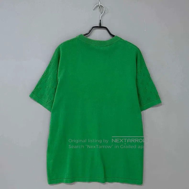 Louis Vuitton Louis Vuitton Green knit presbyopic jacquard short sleeve Size US S / EU 44-46 / 1 - 3 Thumbnail