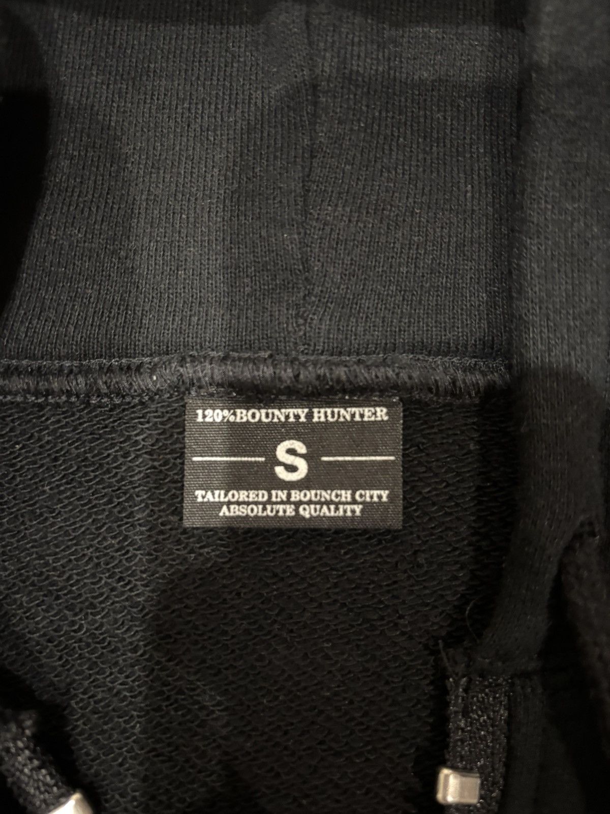 Bounty Hunter Bounty x Hunter BXH YKK Jumbo Zip Hoodie Black Size US S / EU 44-46 / 1 - 8 Thumbnail