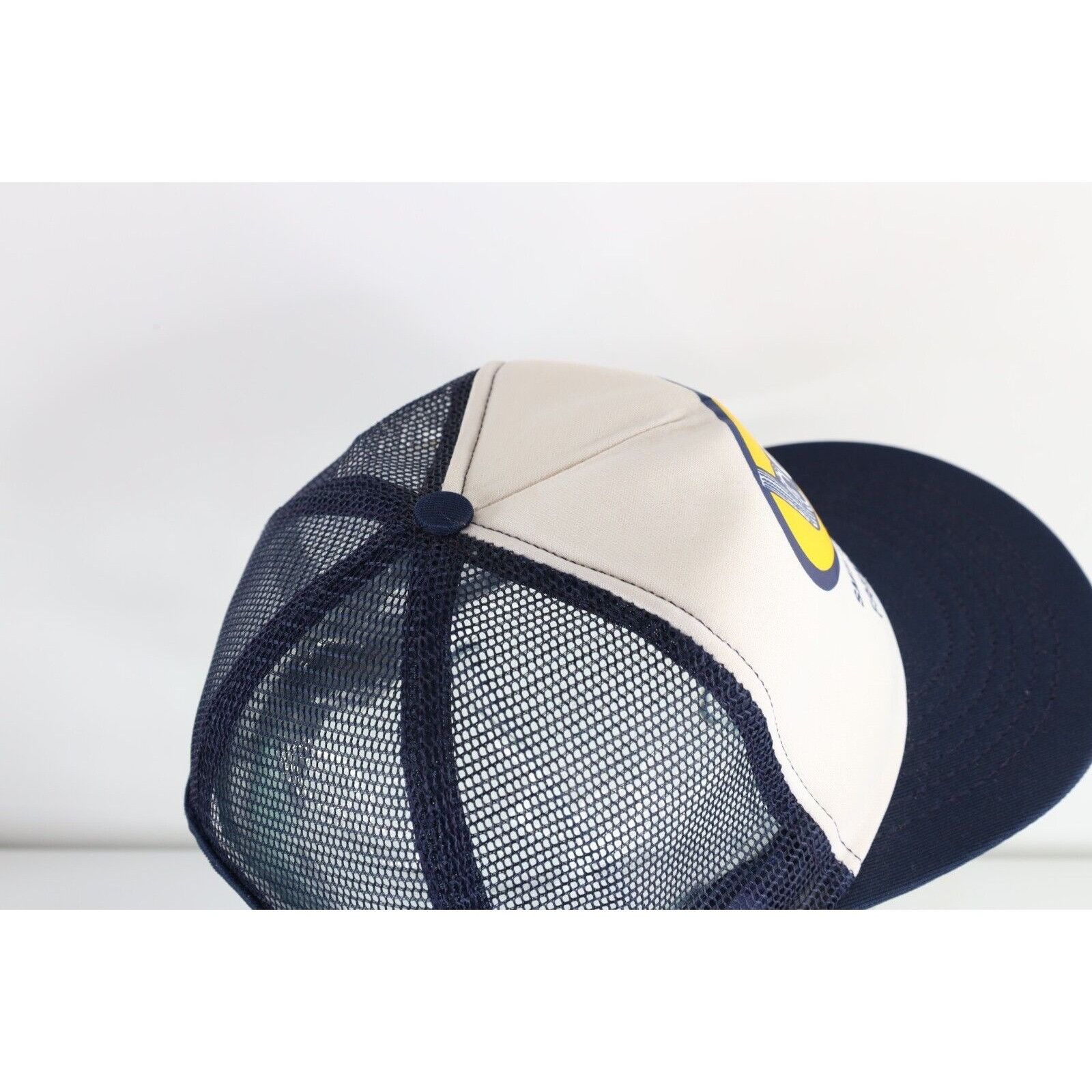 Vintage Deadstock Vintage 80s Bandag Smiley Tire Co Femont Ohio Hat Size ONE SIZE - 6 Thumbnail