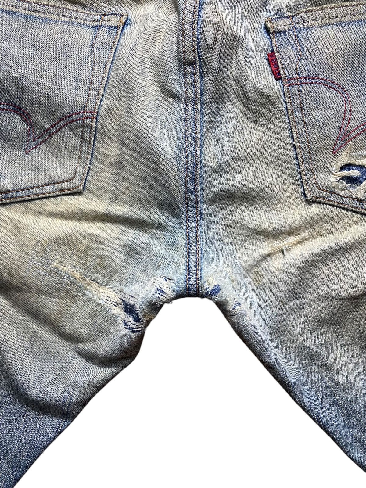 Edwin Edwin Japanese brand Grunge Distressed Jeans Size US 34 / EU 50 - 12 Thumbnail