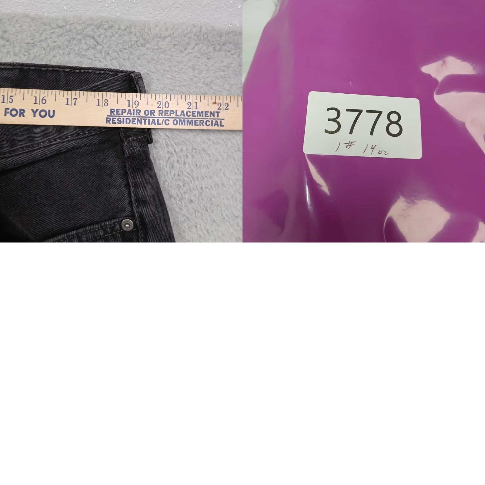 Levi's Levi's 505 Jeans Men's 40x29 Black Straight Fit Denim Classic Size US 40 / EU 56 - 8 Thumbnail
