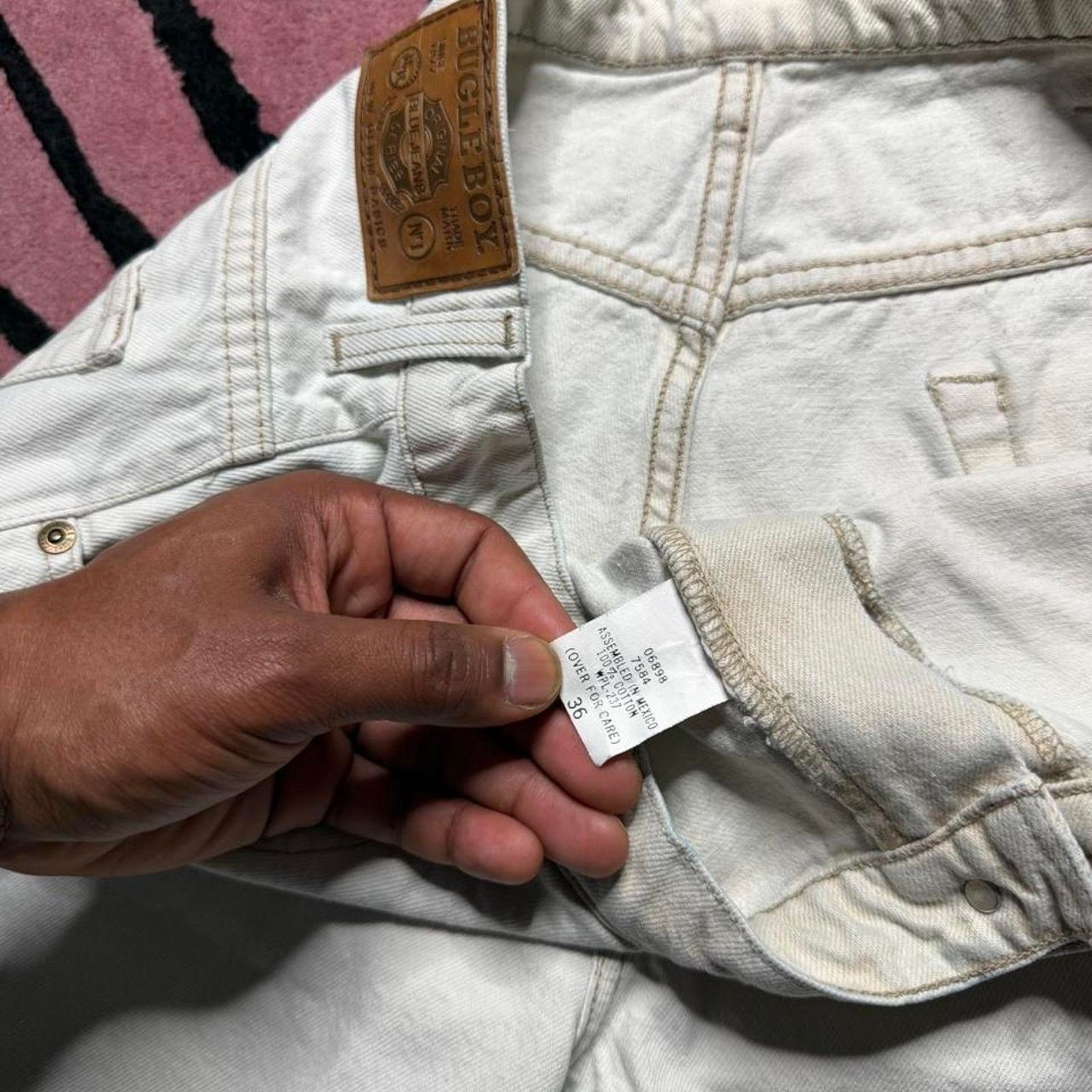 Bugle Boy × Vintage Vintage 90’s Bugle Boy Denim Jean Shorts Size 36 Size US 36 / EU 52 - 3 Thumbnail