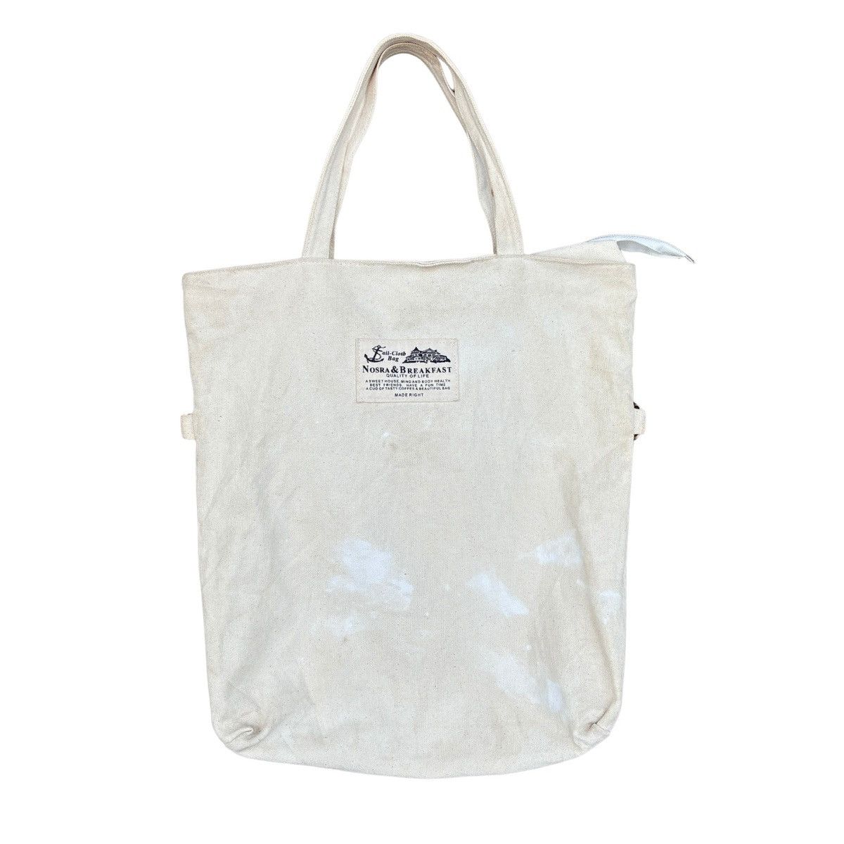 Japanese Brand Nosra & Breakfast Bali Canvas Tote Bag Surf Club Size ONE SIZE - 1 Thumbnail