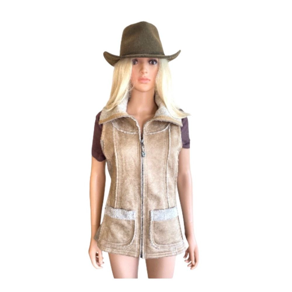 Kuhl NWT Kuhl Women's M Dani Sherpa Vest Italian Faux Leather She Size M / US 6-8 / IT 42-44 - 10 Thumbnail
