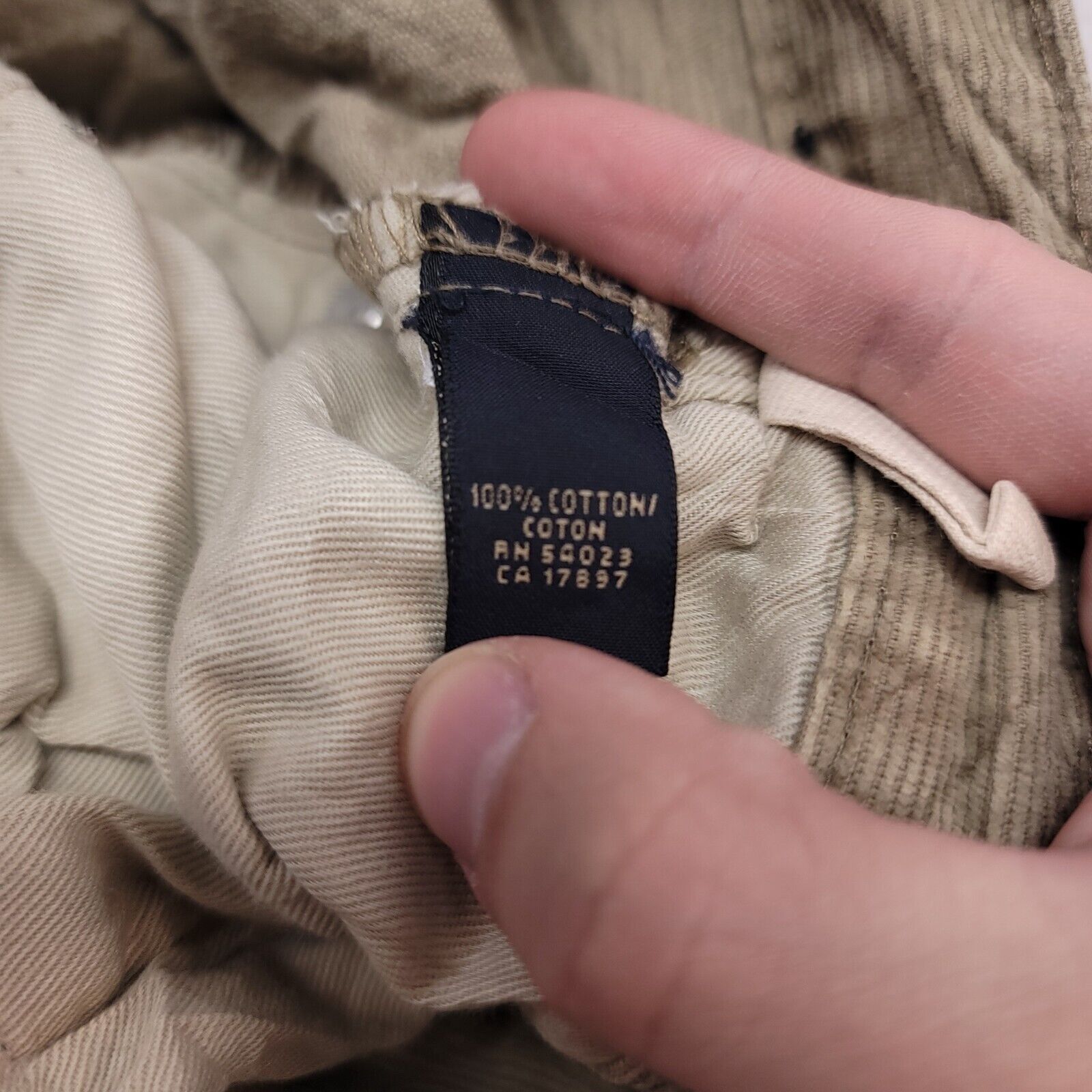 Banana Republic Banana Republic Button Zip Chino Pants Mens Size 38x32 Beige Size US 38 / EU 54 - 5 Thumbnail