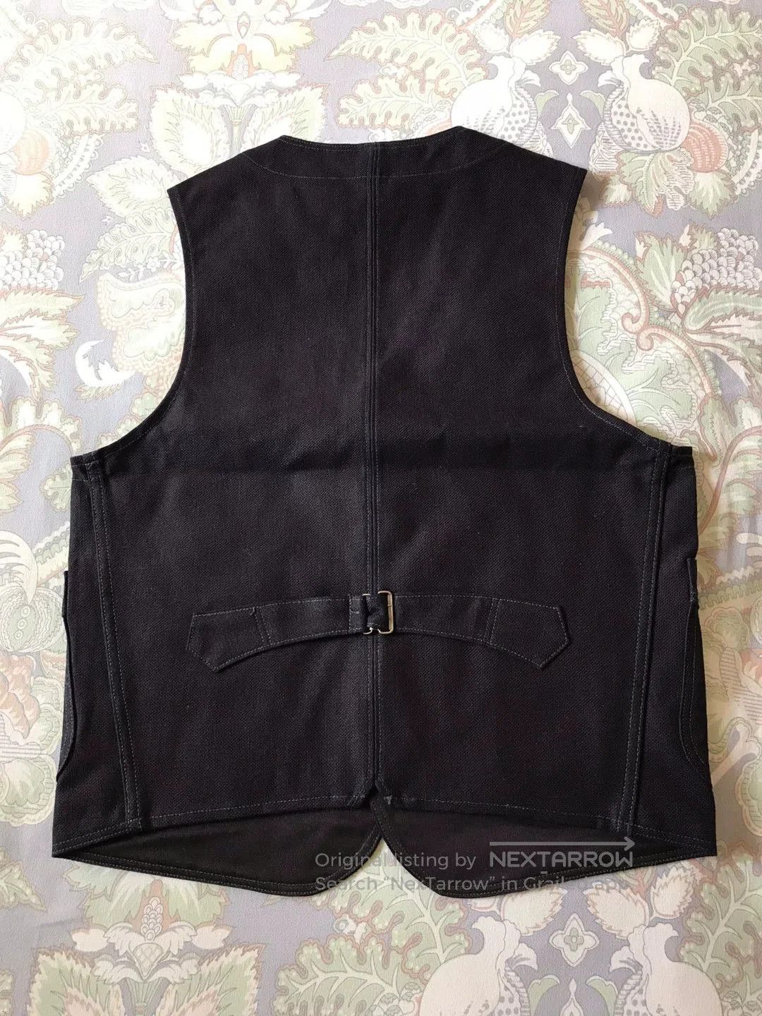 Michael Hoban Rising Sun Indigo Work Vest XS. Size US XS / EU 42 / 0 - 2 Thumbnail