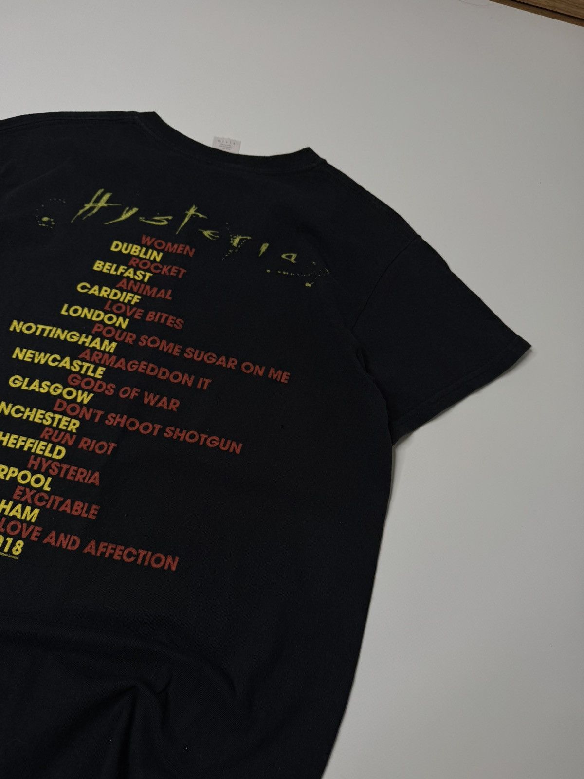 Def Leppard Def Leppard Hysteria tour 2018 tee rock metal band swag 90s Size US S / EU 44-46 / 1 - 6 Thumbnail