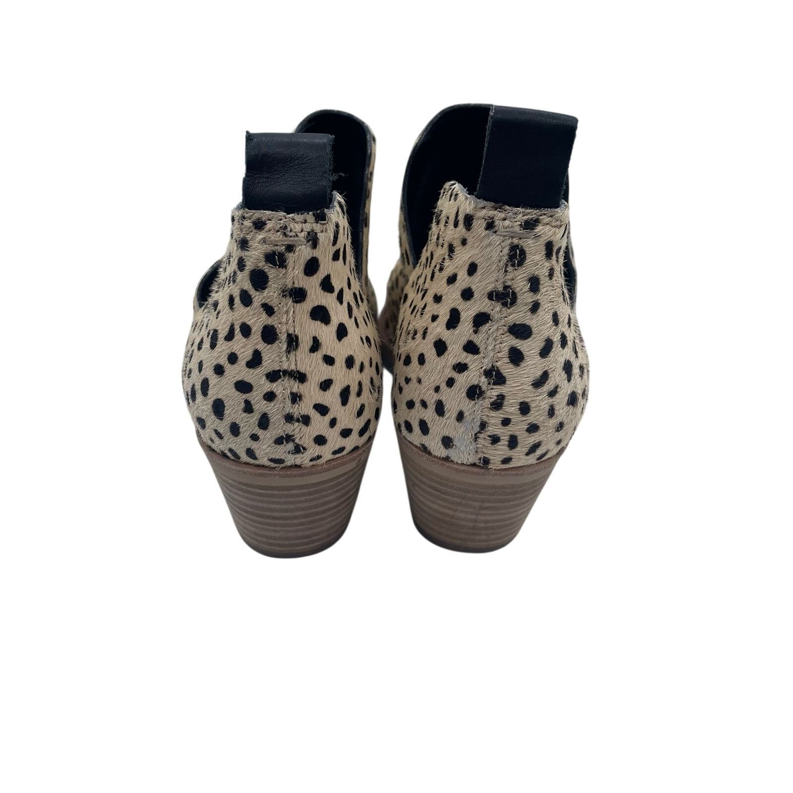 Dolce Vita Dolce Vita Sonni Bootie Fur Calf Hair Pointed Leopard 7 Size US 7 / IT 37 - 4 Thumbnail