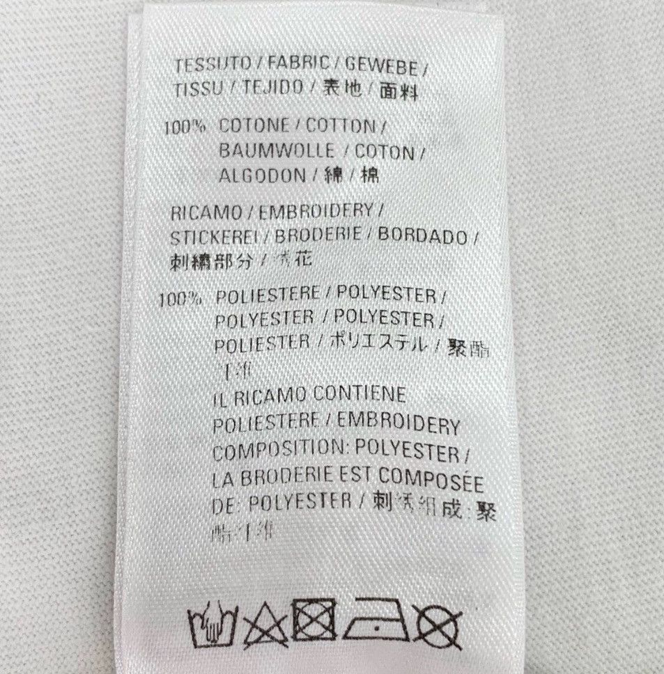 Balenciaga Balenciaga White logo embroidered round neck cotton short sl Size US M / EU 48-50 / 2 - 8 Thumbnail