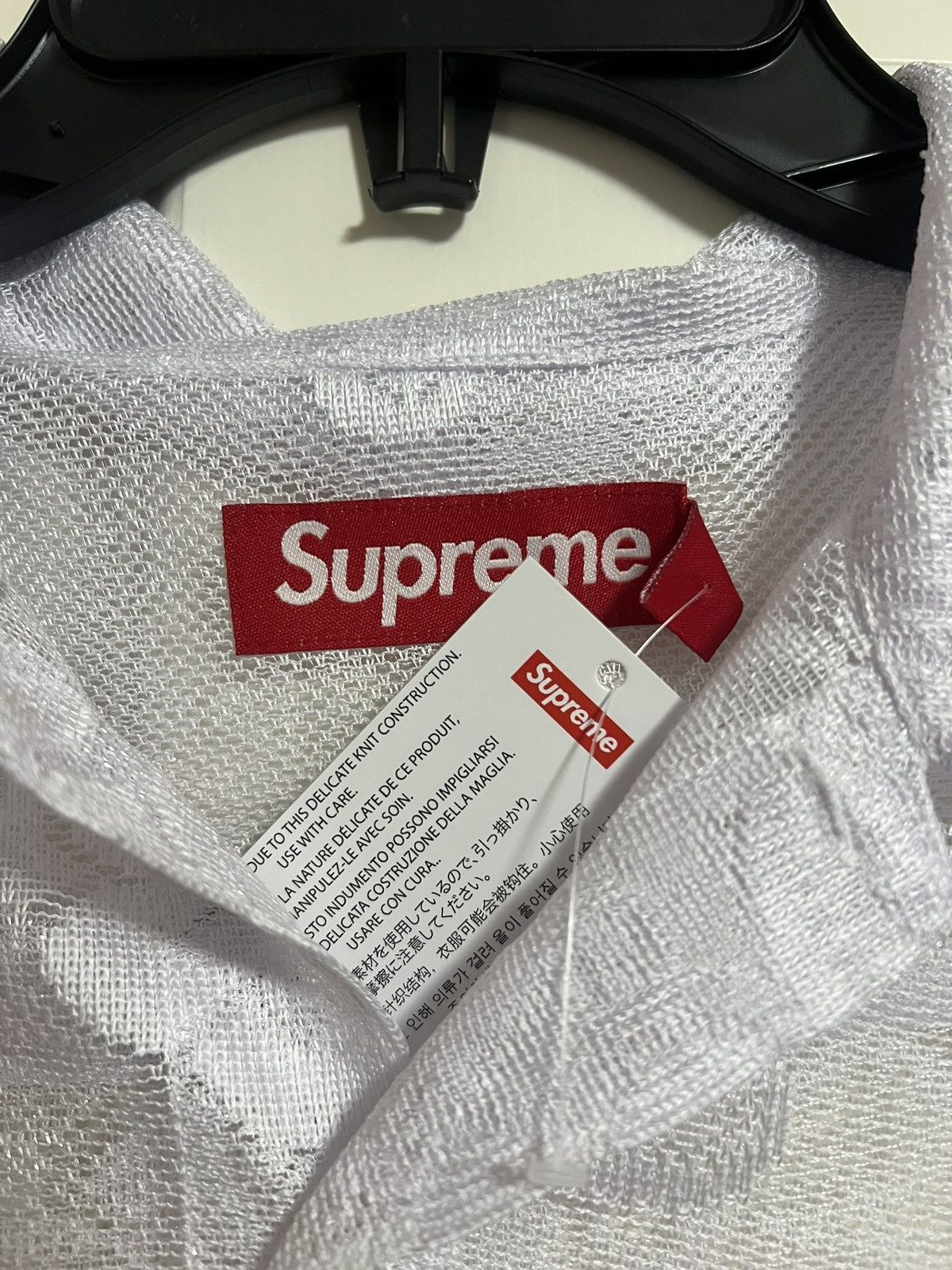 Supreme Supreme White Lace Tee -Last Supper Collab Size US M / EU 48-50 / 2 - 3 Thumbnail