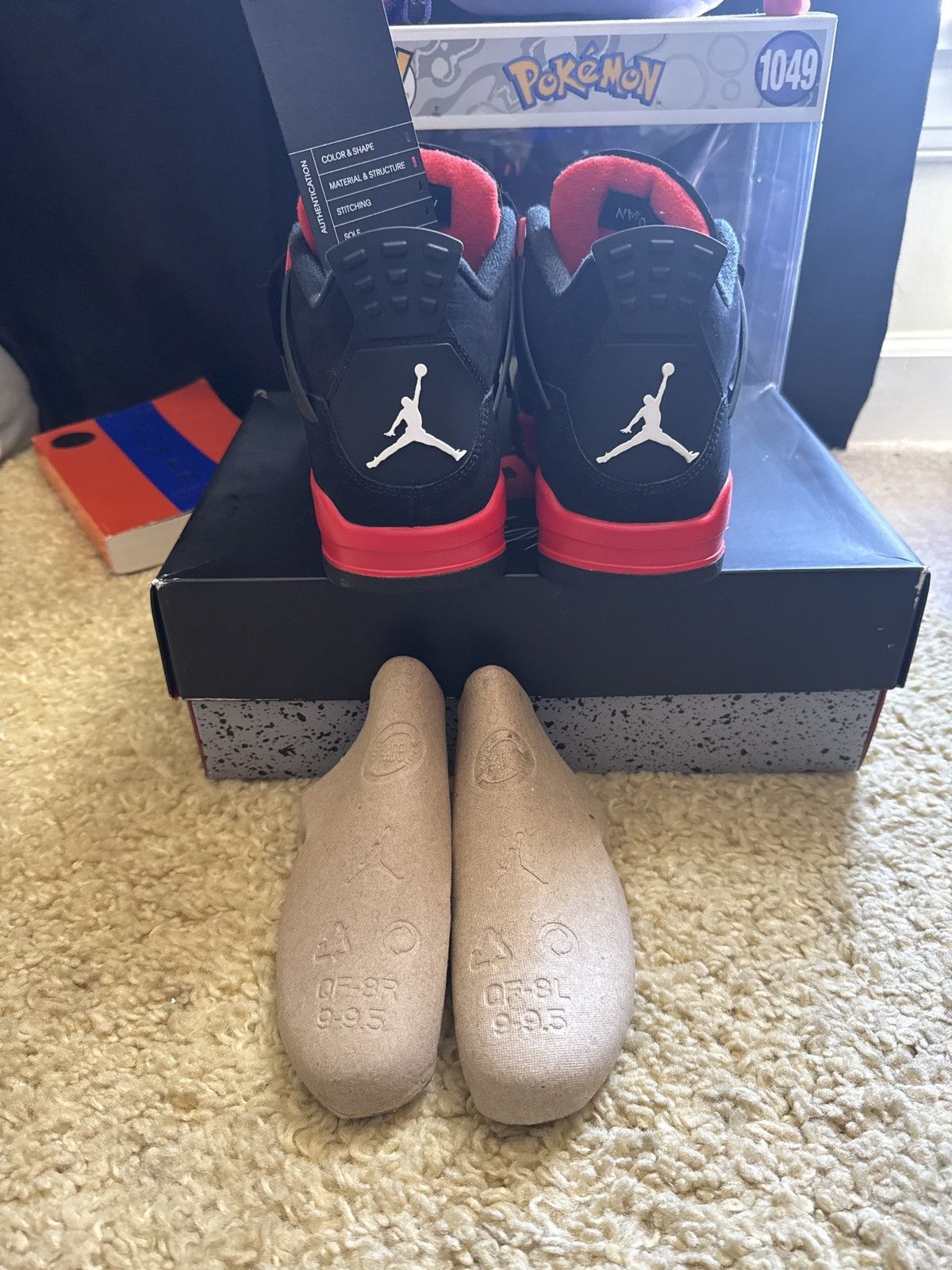 Jordan Brand Jordan 4 Red Thunder Size US 9 / EU 42 - 5 Thumbnail