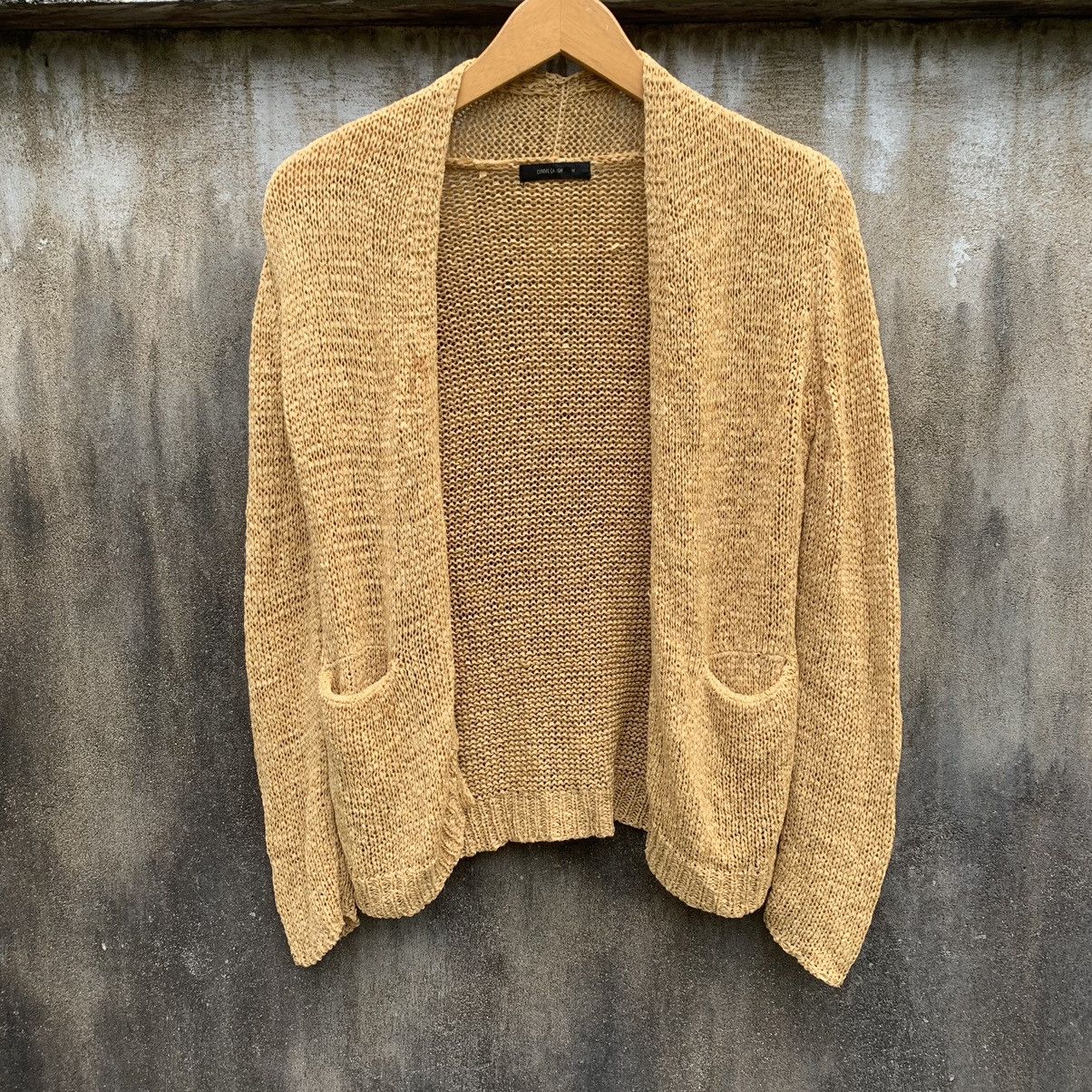 Comme Ca Ism JAPANESE KNITTED CARDIGAN COMME CA ISM ISSEY MIYAKE STYLE Size M / US 6-8 / IT 42-44 - 1 Thumbnail