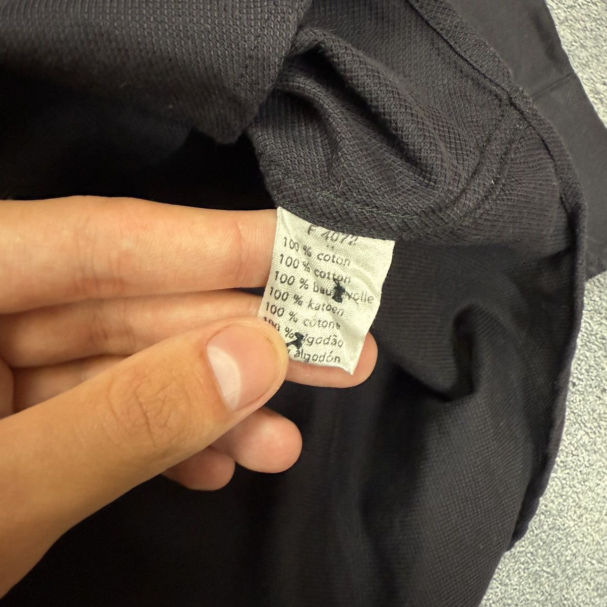 Lacoste Lacoste shirt size black monogram vintage casual luxury Size US M / EU 48-50 / 2 - 4 Thumbnail
