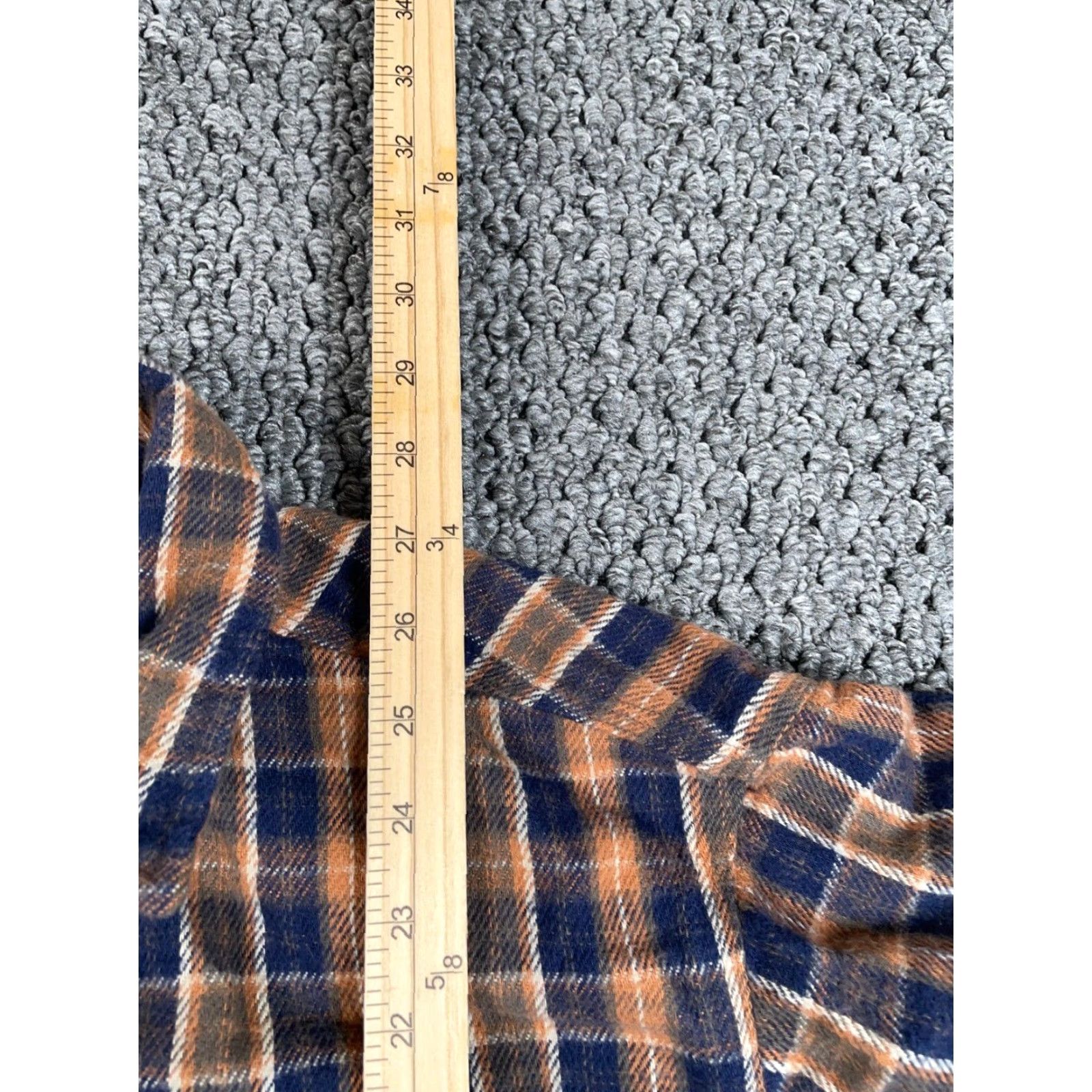 Carhartt VINTAGE Carhartt Flannel Shirt Adult Medium Blue Brown Plaid Workwear 90s Grunge Mens Size US M / EU 48-50 / 2 - 6 Thumbnail