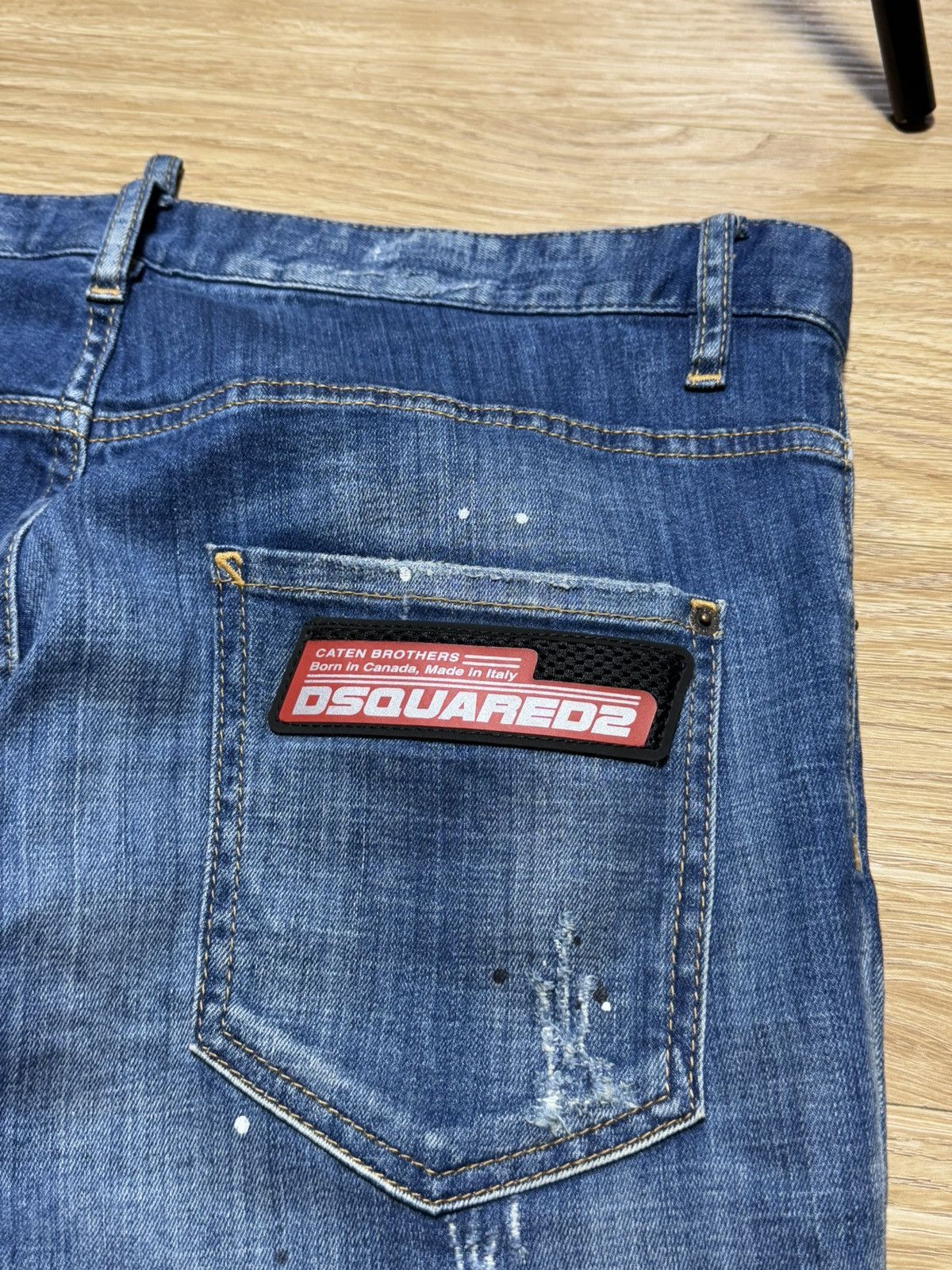 Dsquared2 Dsquared2 distressed Blue panted denim Size US 36 / EU 52 - 9 Thumbnail
